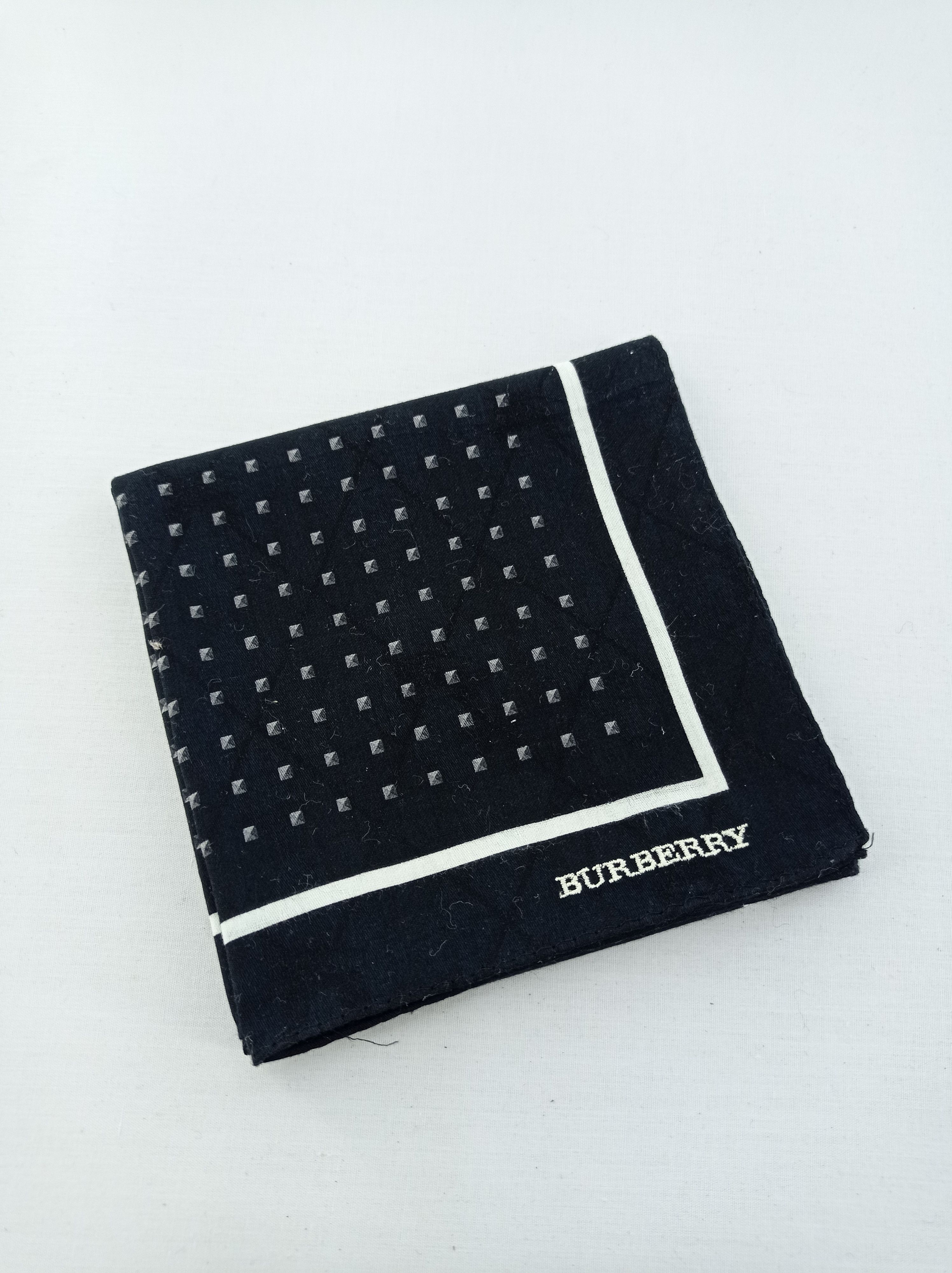 Burberry Vintage Burberry Handkerchief / Neckwear / Bandana Size ONE SIZE - 3 Thumbnail