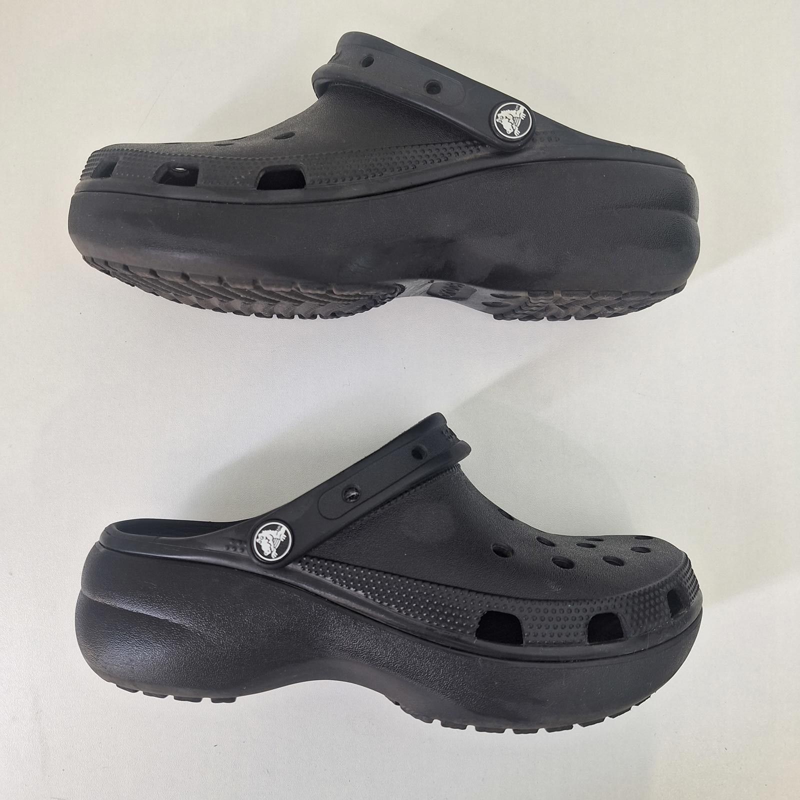 CLOSED CROCS Classic Platform Slip on CLogs women size 9 like new Size US 10 / IT 40 - 1 Thumbnail