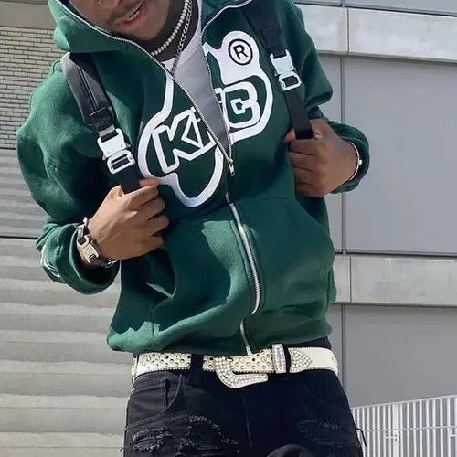 VIBE Kic Print Full Hoodie Size US M / EU 48-50 / 2 - 2 Thumbnail
