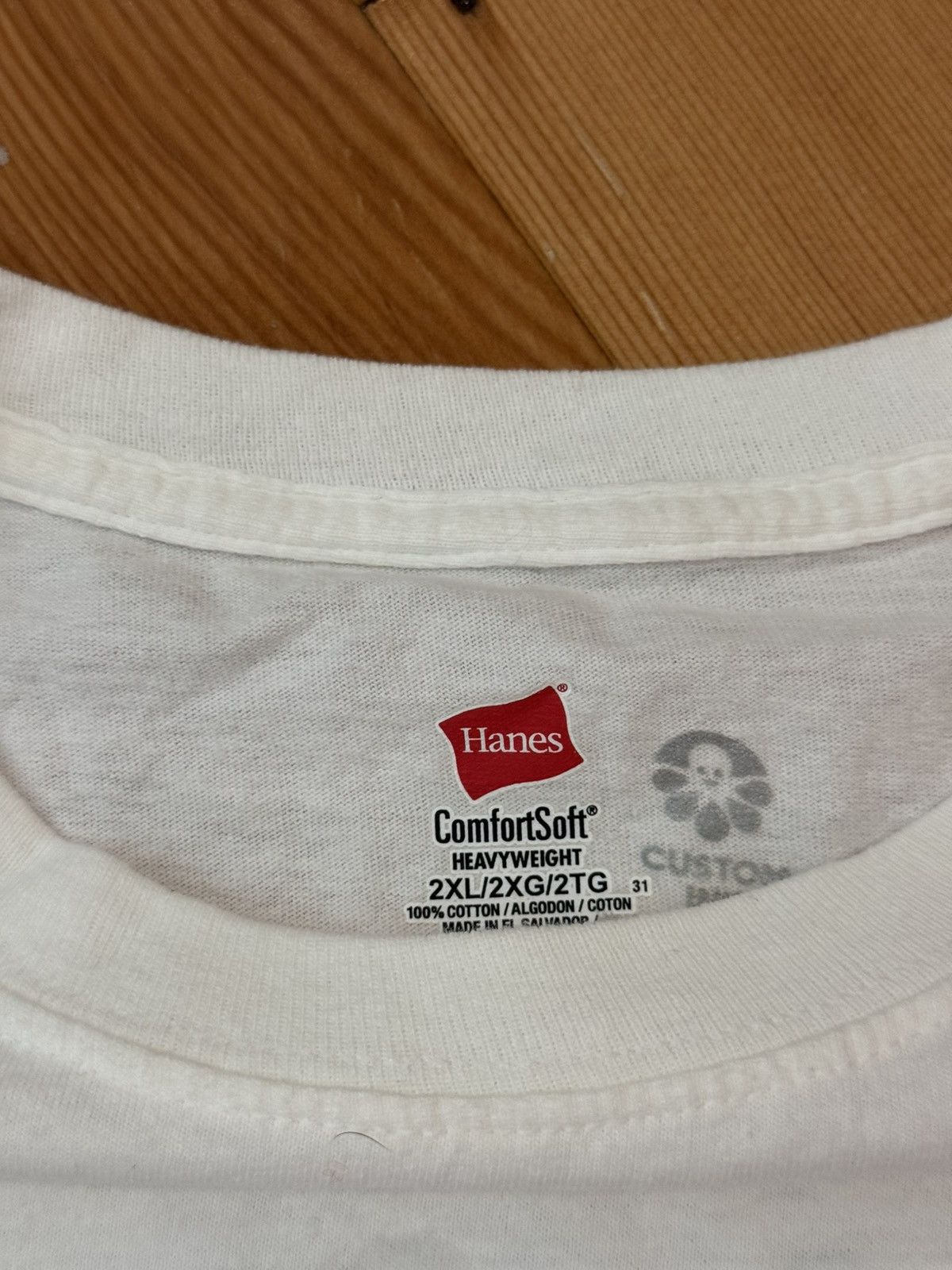 Hanes Grailed Exclusive Employee Only Tee Size US XXL / EU 58 / 5 - 4 Thumbnail