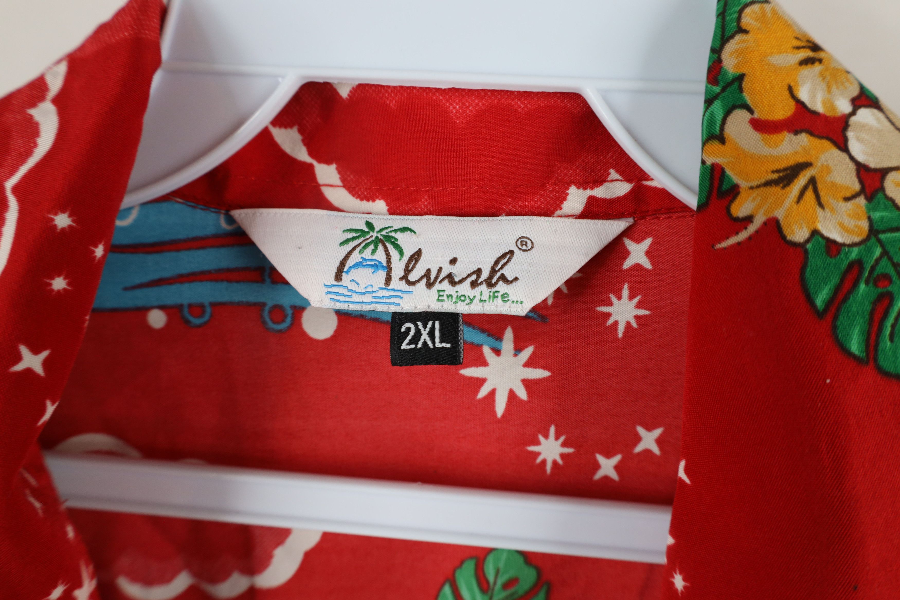 Vintage Vintage 90s Streetwear Claus Surfing Hawaiian Button Shirt Size US XL / EU 56 / 4 - 10 Thumbnail