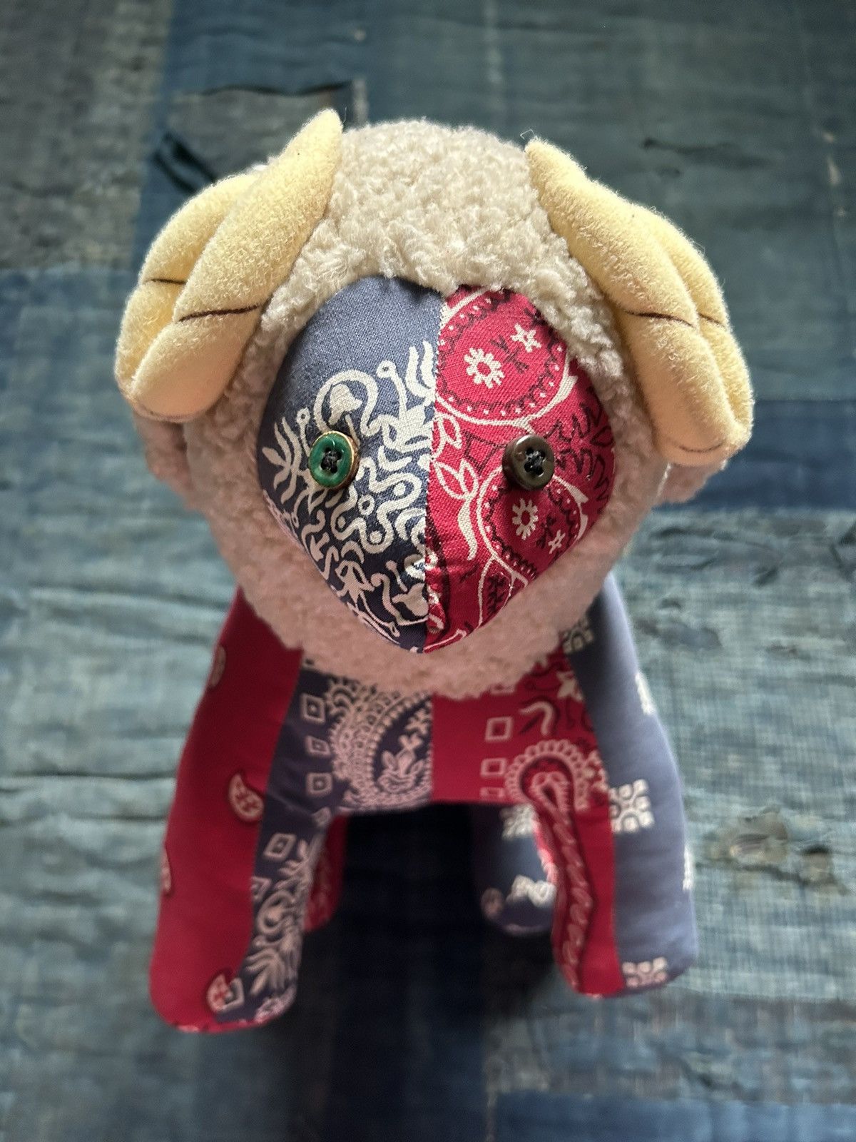 Kapital × Kapital Kountry Kapital bandana patchwork sheep toy Size ONE SIZE - 1 Thumbnail