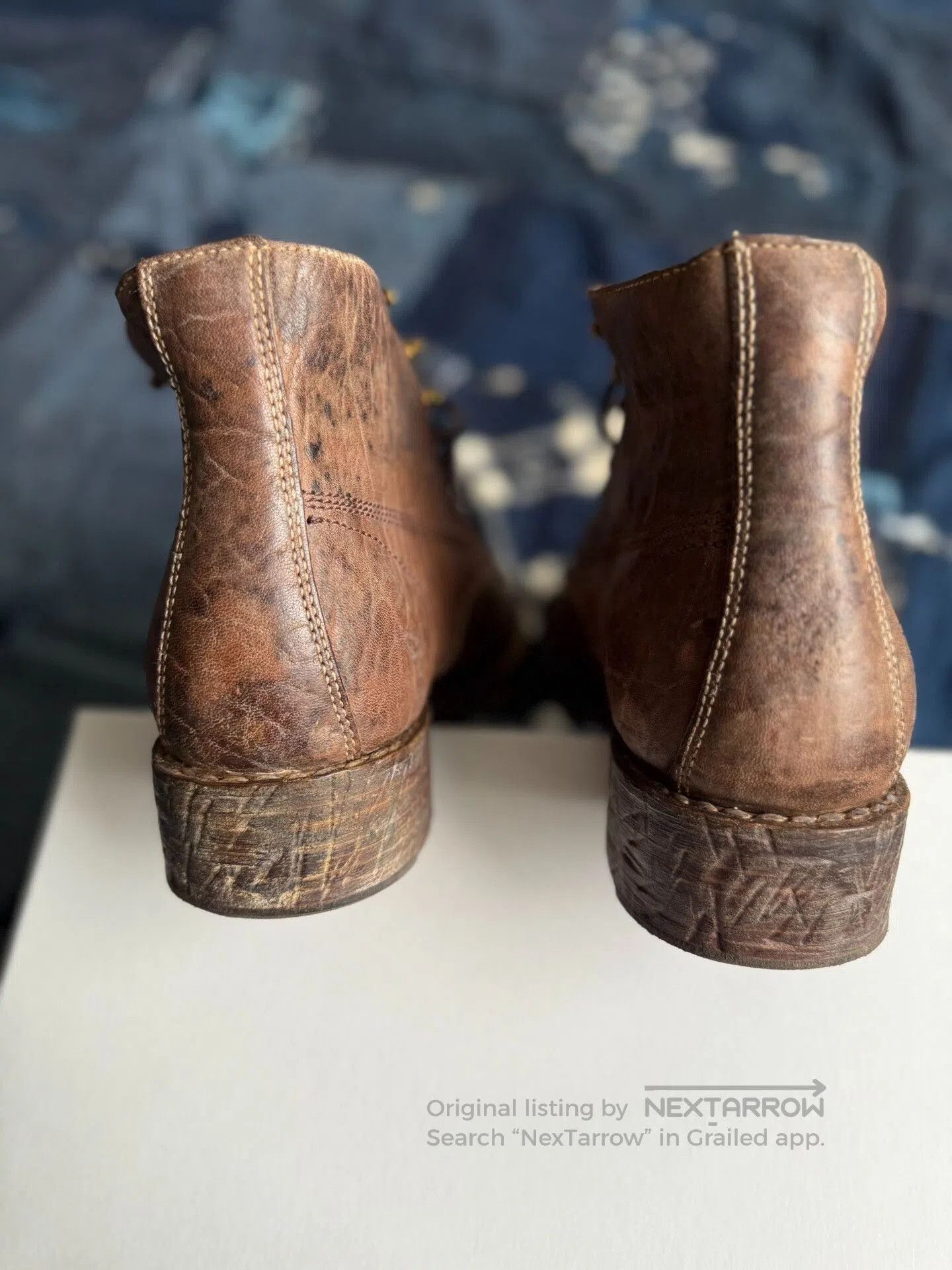 Visvim VISVIM Vintage Brown Work Boots. Size US 9 / EU 42 - 8 Thumbnail