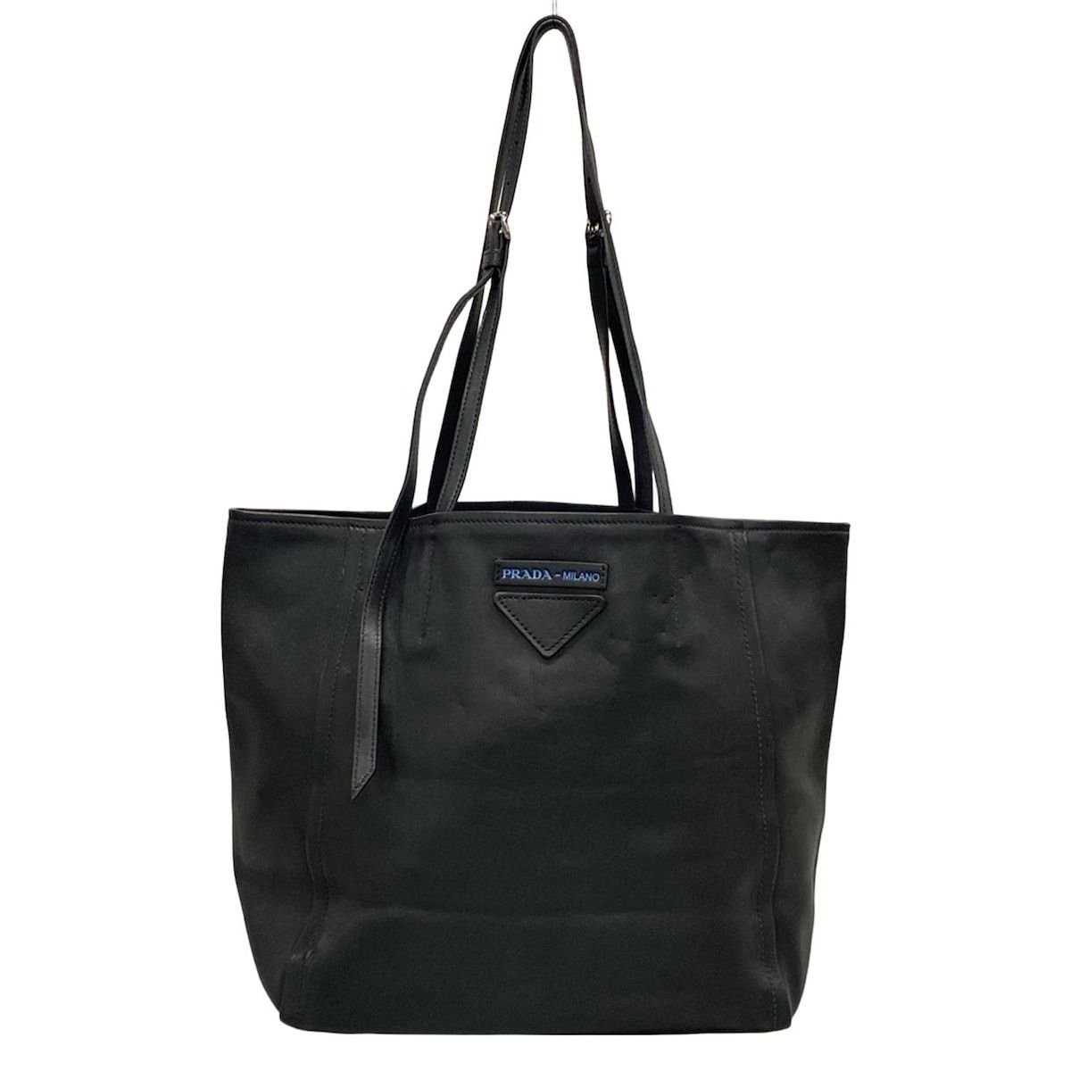 Prada PRADA Triangle Logo Tote Bag Size ONE SIZE - 1 Thumbnail