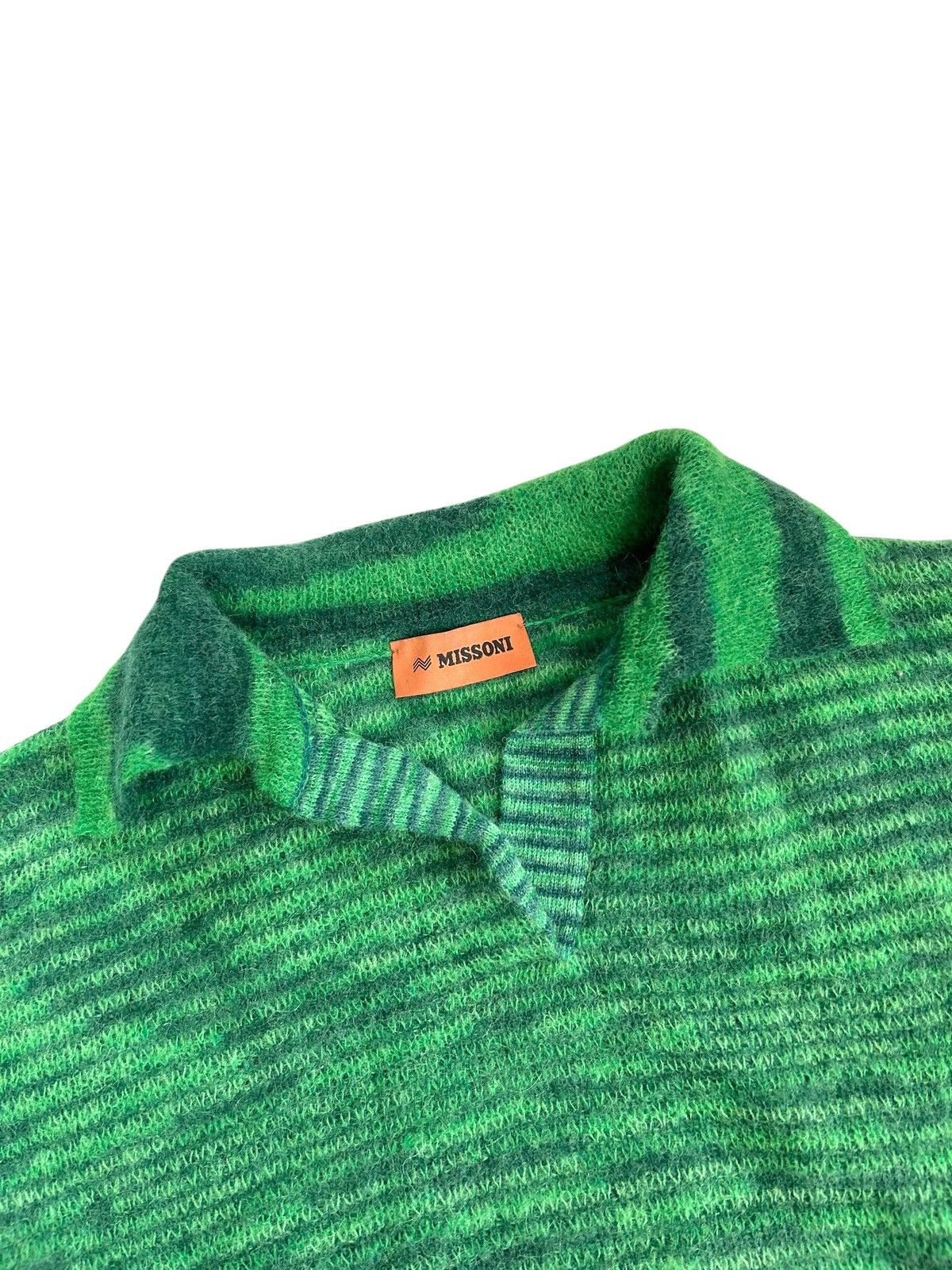Missoni Vintage Missoni Wide Cropped Sweater Size S / US 4 / IT 40 - 2 Thumbnail