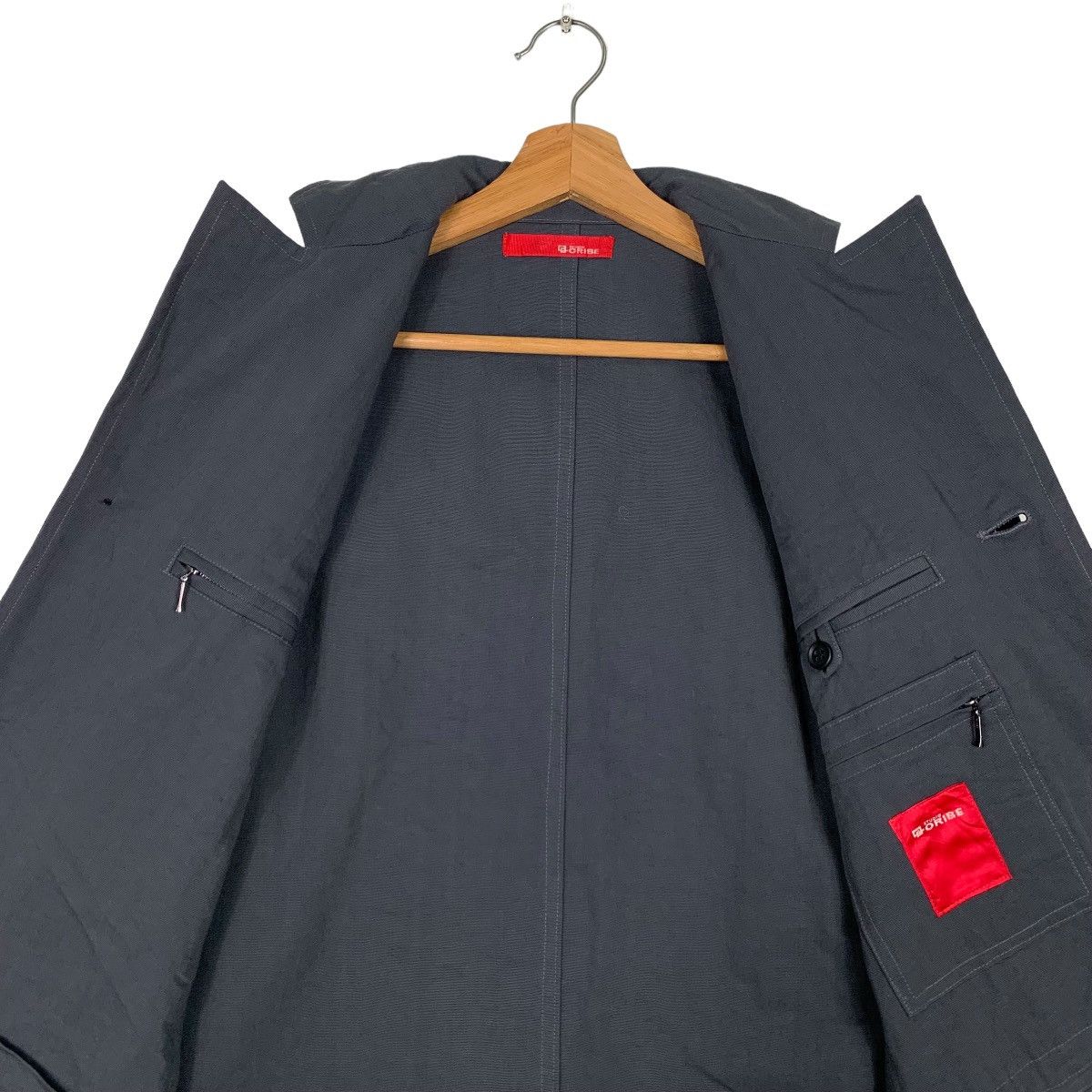 Japanese Brand ORIBE STUDIO Nylon Casual Jacket #0065-C4 Size US M / EU 48-50 / 2 - 13 Thumbnail