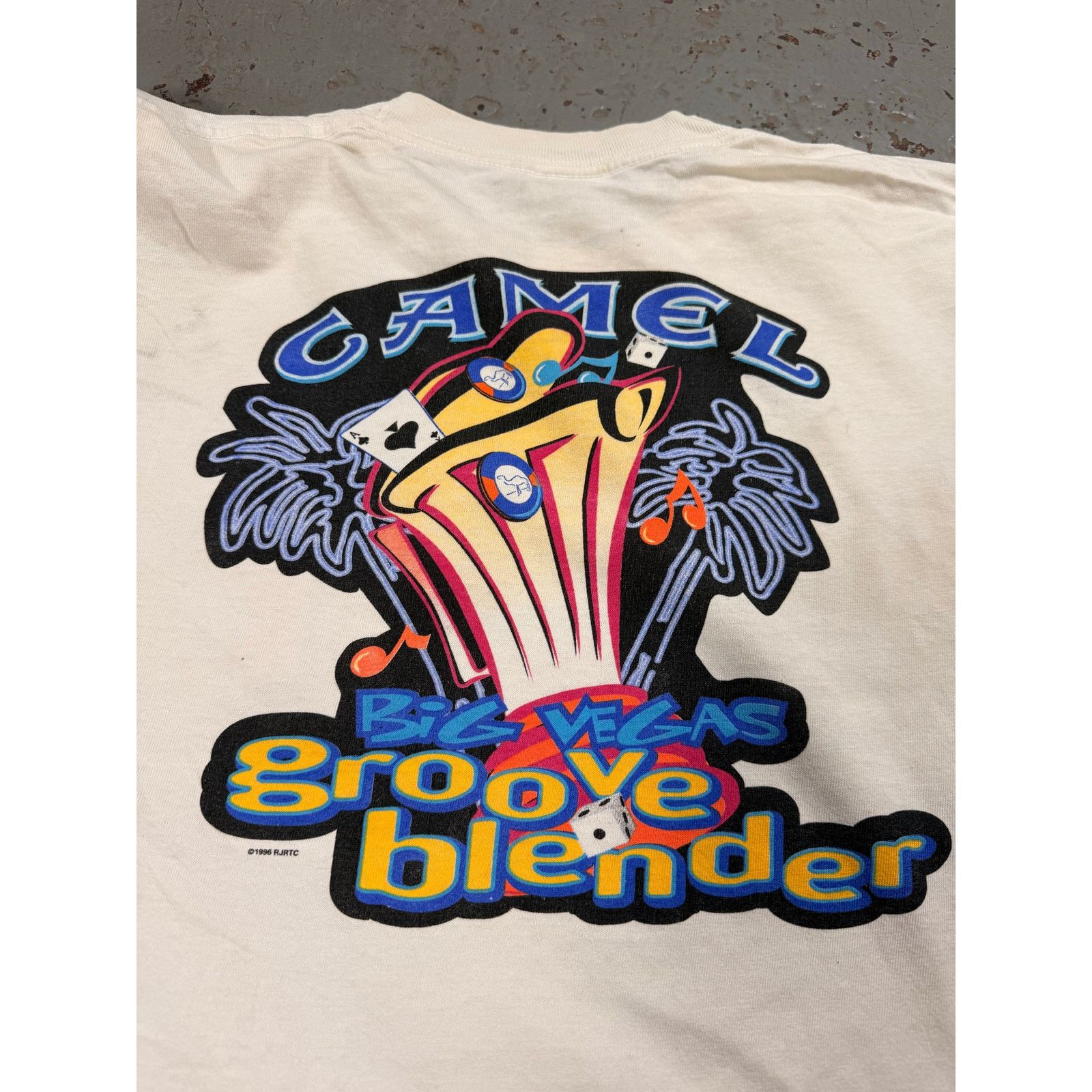 Camel Extremely Distressed Camel Cigarettes Tee Size US XL / EU 56 / 4 - 3 Thumbnail