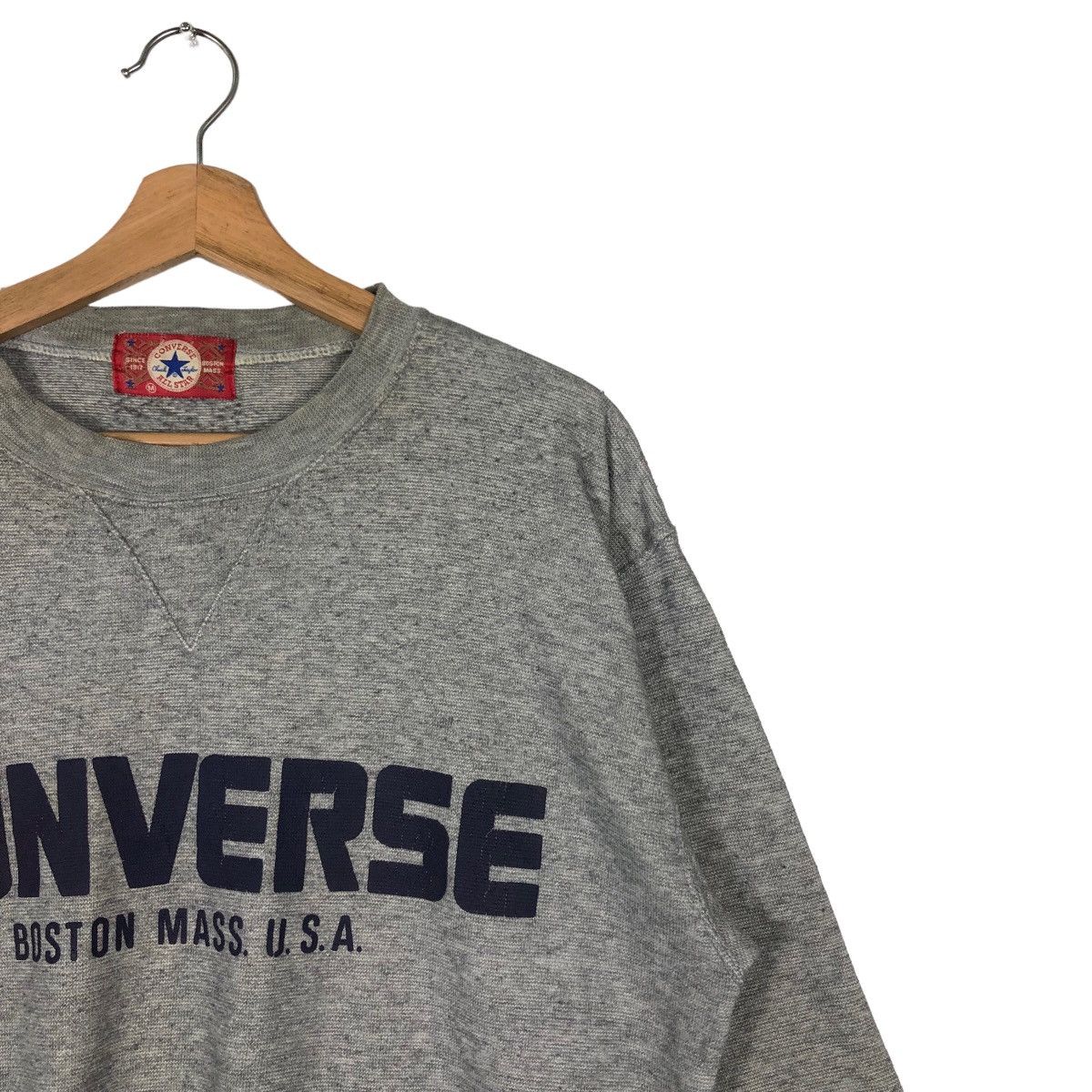 Japanese Brand 🔥90’s Vintage Sweatshirt Converse All Star Boston Mass Size US M / EU 48-50 / 2 - 6 Thumbnail