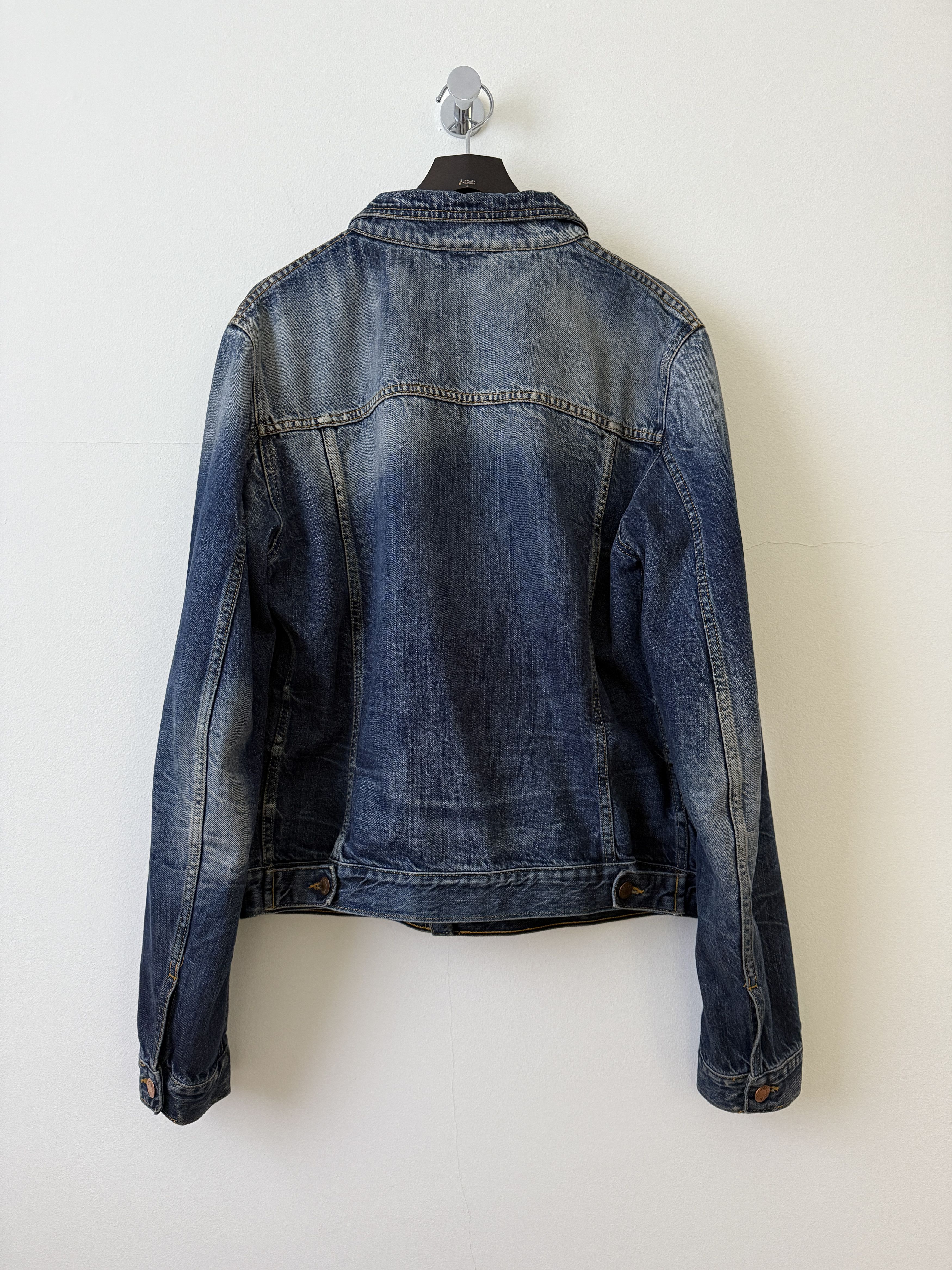 Nudie Jeans Faded Denim Jean Jacket Size US XXL / EU 58 / 5 - 3 Thumbnail