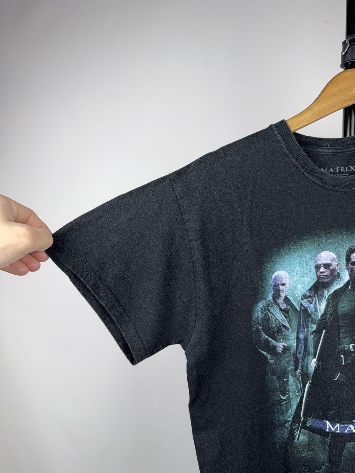 Vintage 2020 The Matrix Movie T-Shirt Neo Film Promo Black Tee Size US M / EU 48-50 / 2 - 4 Thumbnail
