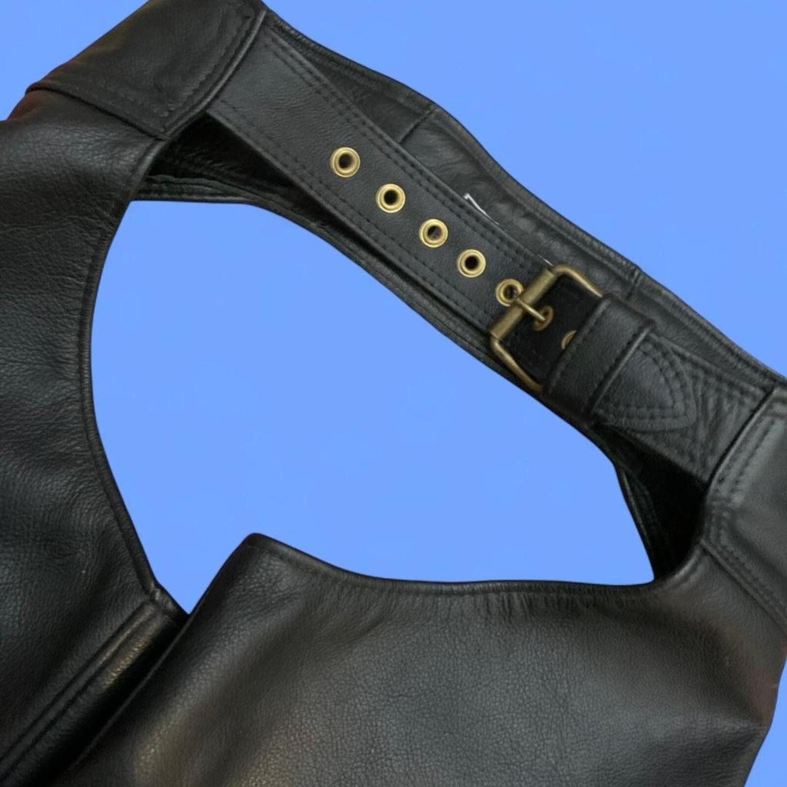 Other Ladies leather riding chaps by California leather creations. Size 28" / US 6 / IT 42 - 3 Thumbnail