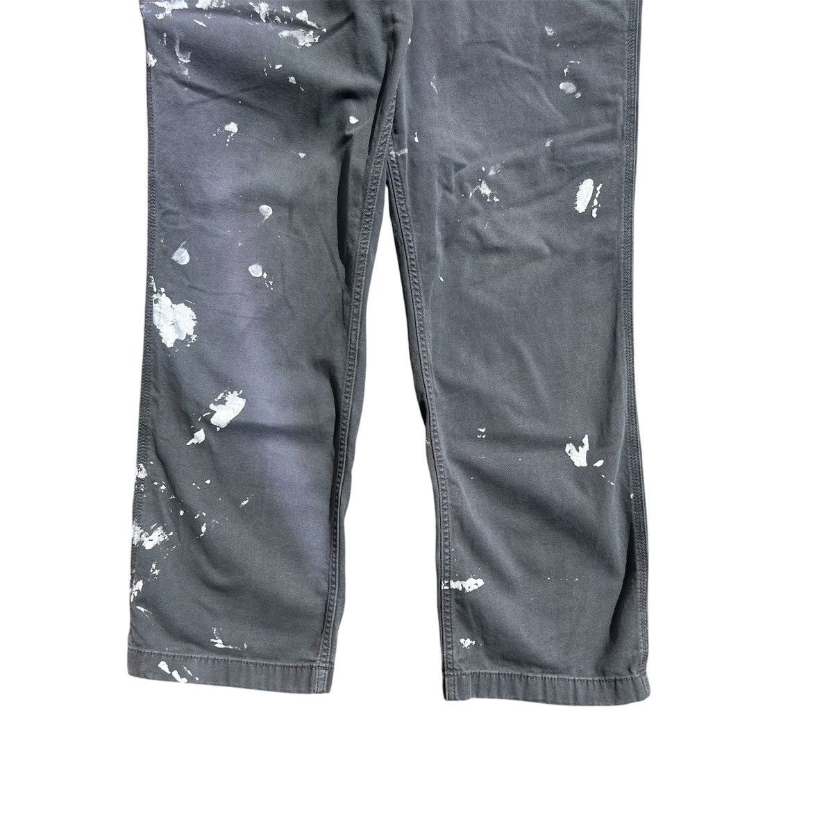 Carhartt Vintage Thrashed Paint Splatter Gray Carhartt Pants 32 x 30 Size US 32 / EU 48 - 2 Thumbnail