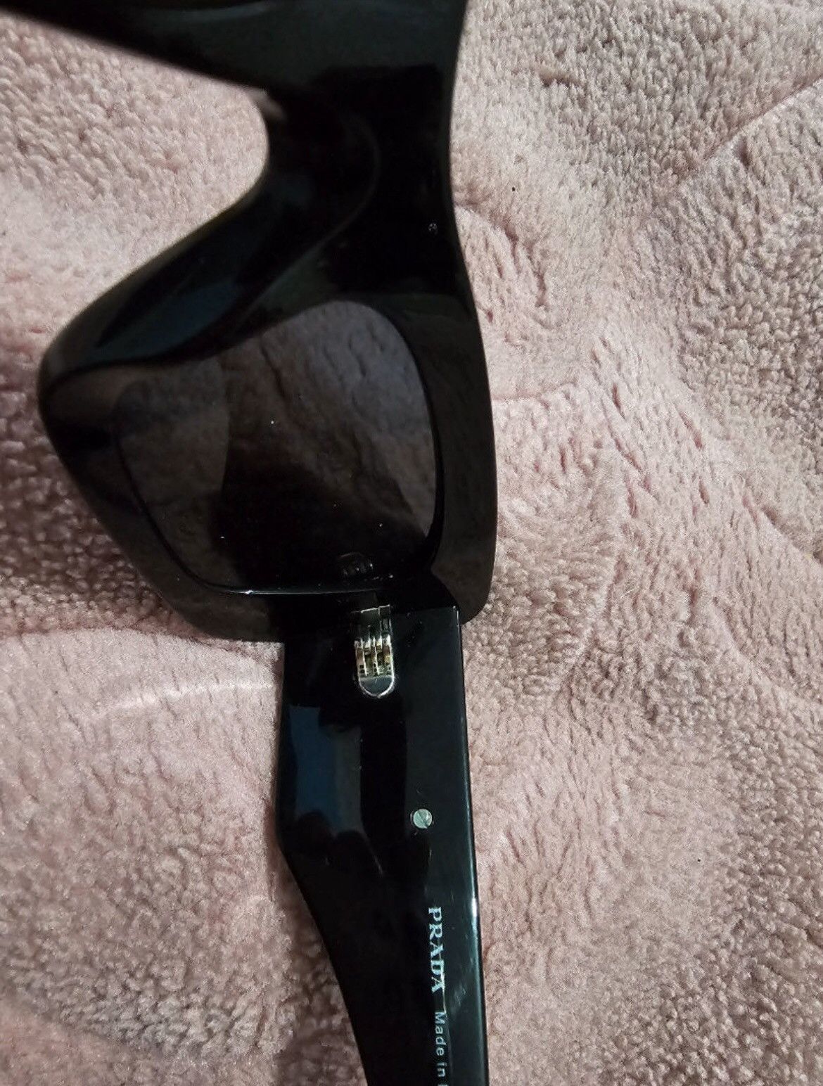 Prada RRP 517$ Crazy Prada Logo WOMENS SUNGLASSES PR 13ZS Size ONE SIZE - 8 Thumbnail