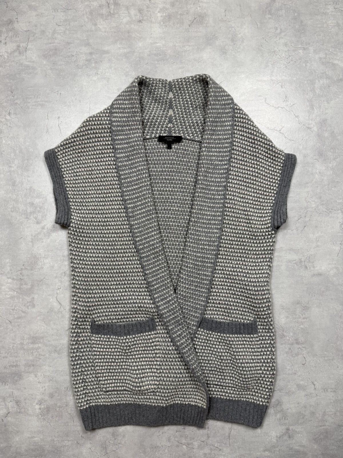 Weekend Max Mara Max Mara Wool Cardigan Size L / US 10 / IT 46 - 1 Thumbnail