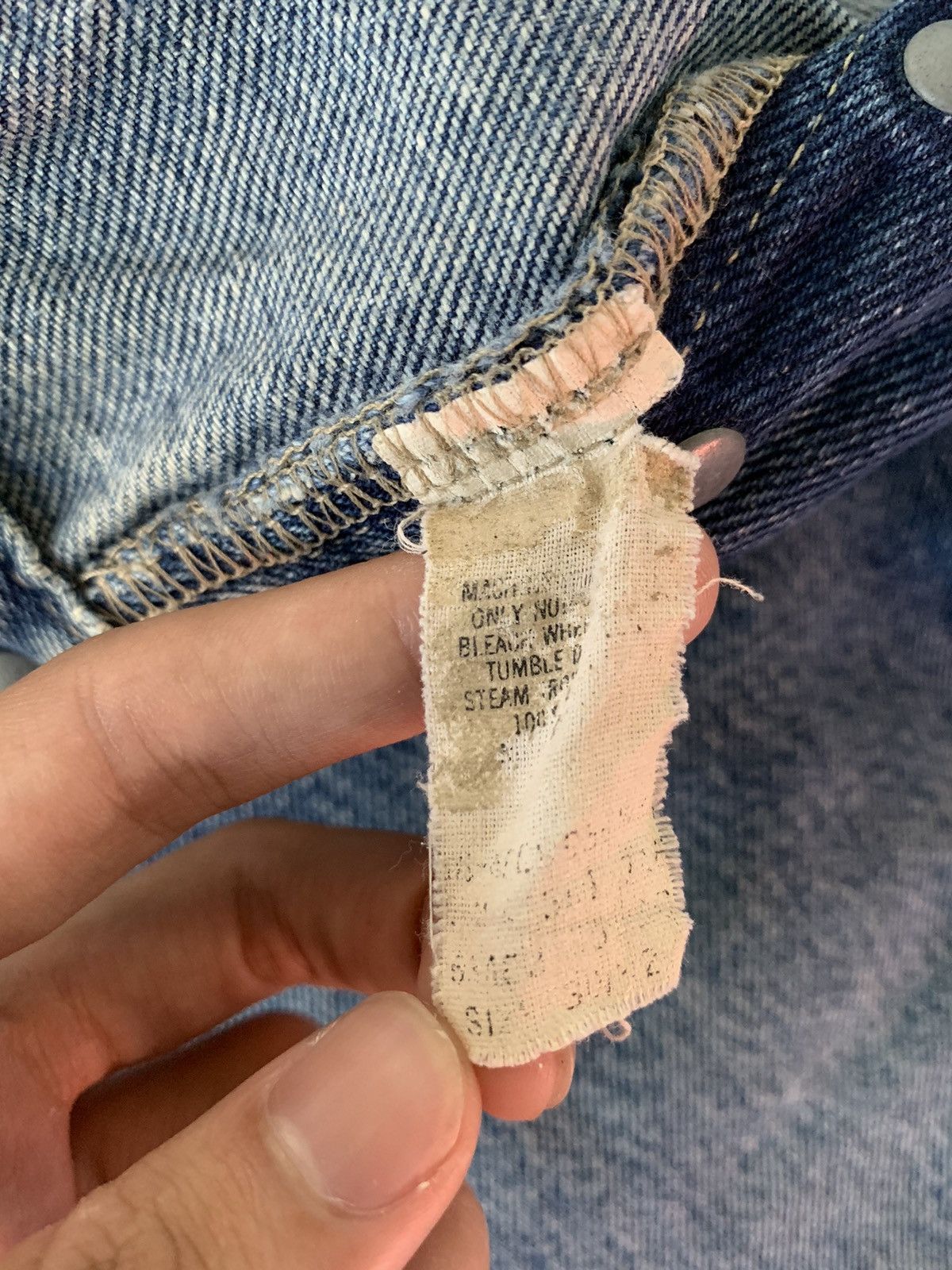 RRL Ralph Lauren Vintage Double RRL Ralph Lauren Made In Usa Distressed Denim Size US 30 / EU 46 - 17 Thumbnail