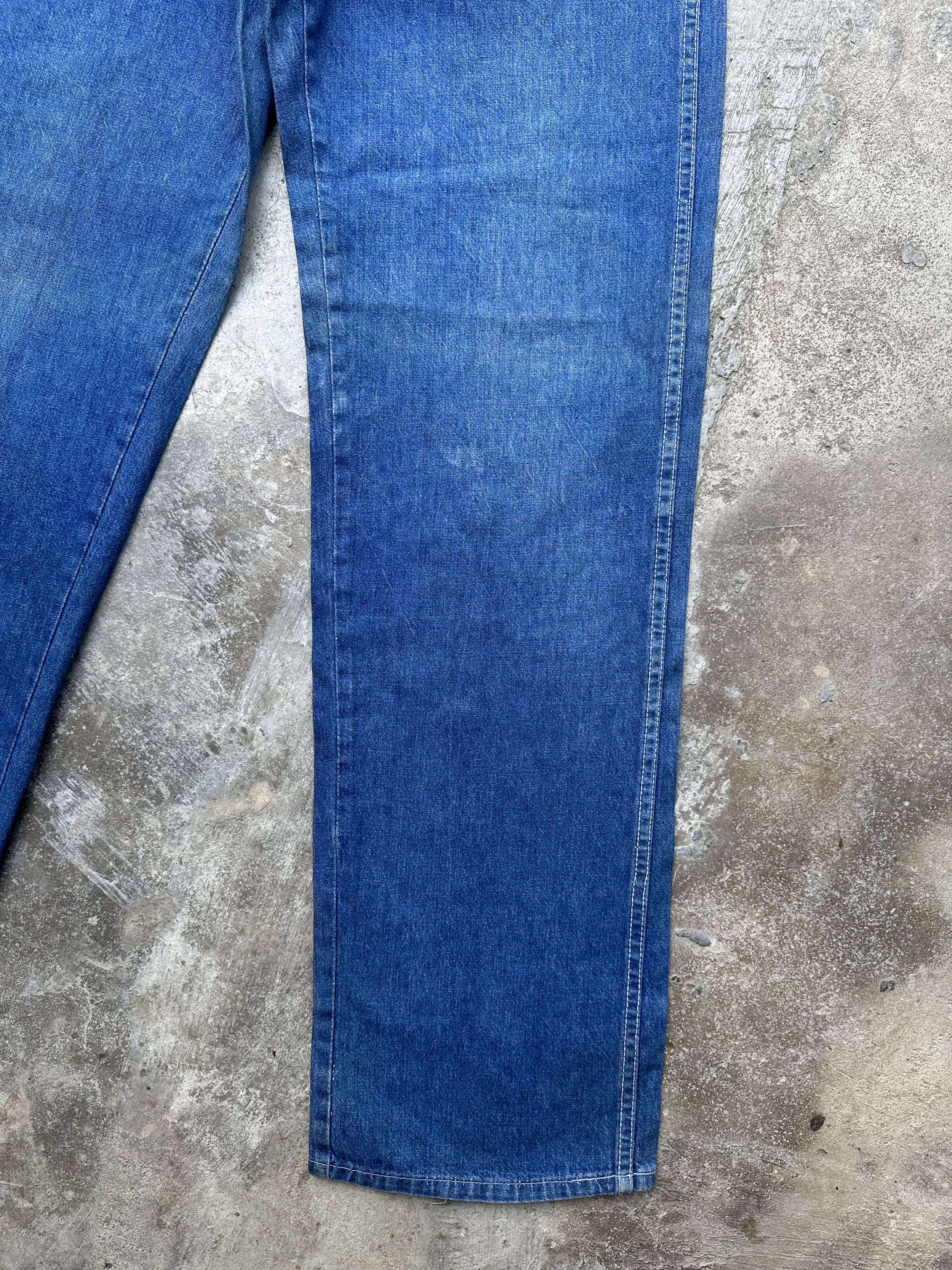 Vintage Vintage 70s Big Yank Carpenter Patina Denim Pant Size US 29 - 7 Thumbnail