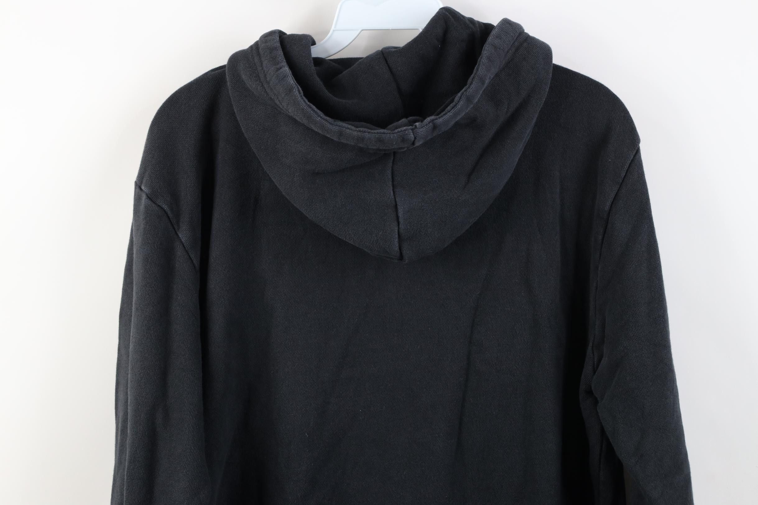 Adidas Vintage Y2K Adidas Spell Big Logo Hoodie Sweatshirt Black Size US M / EU 48-50 / 2 - 12 Thumbnail