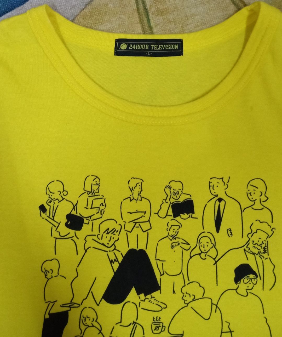 Japanese Brand × Vintage Vintage 90s 24 Hour Television by Yu Nagaba T-shirt Size US M / EU 48-50 / 2 - 9 Thumbnail