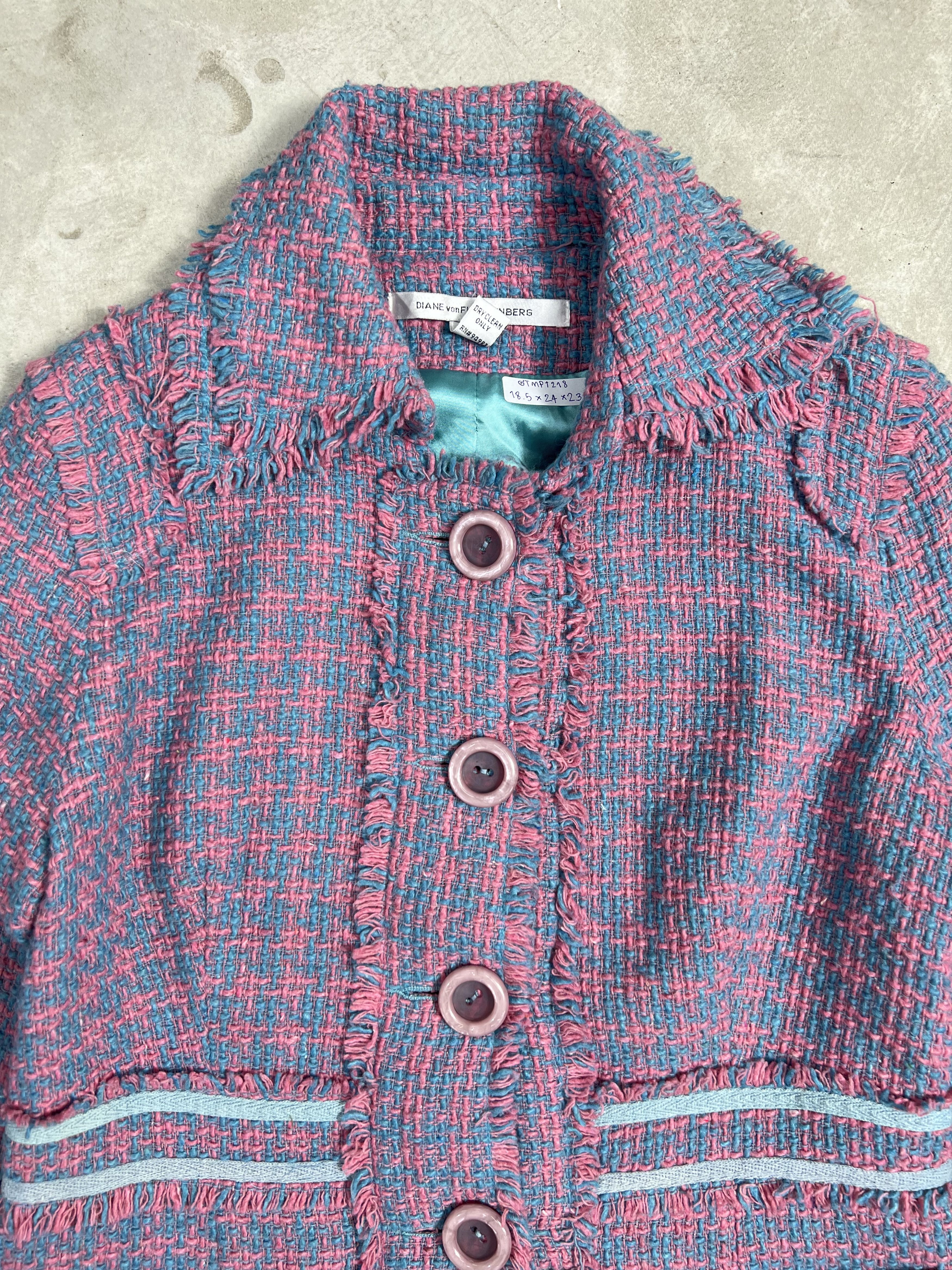 Diane von Furstenberg Diane von Furstenberg Knit Blazer (4) GTMPT218 Size S / US 4 / IT 40 - 2 Thumbnail