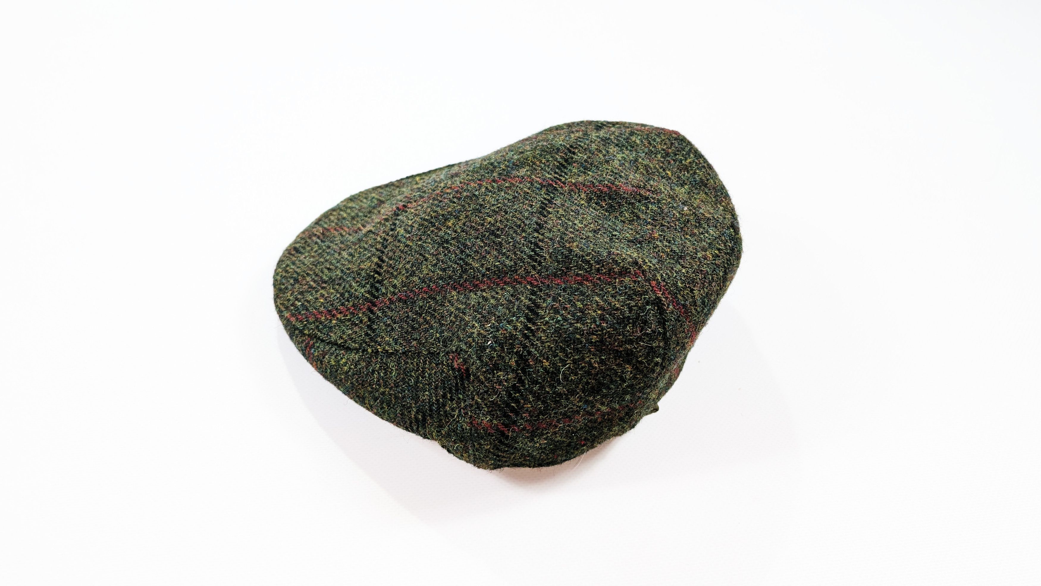 Harris Tweed Harris Tweed Wool Herringbone Tweed Flat Hat Cap Size M Size ONE SIZE - 4 Thumbnail