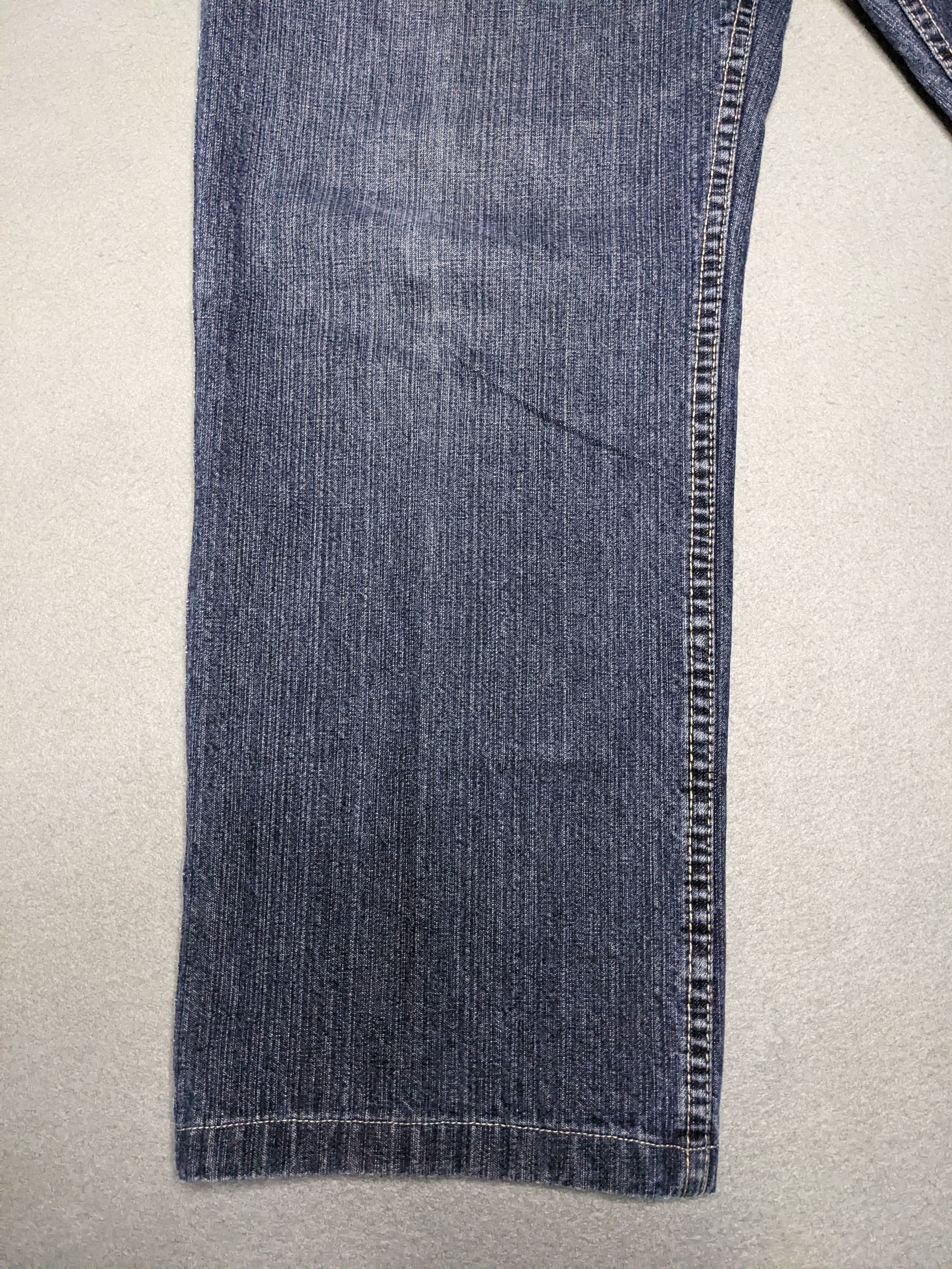 Guess VTG Guess Jeans Cropped Denim Wide Baggy Mens 34x26 Y2K USA Size US 34 / EU 50 - 5 Thumbnail