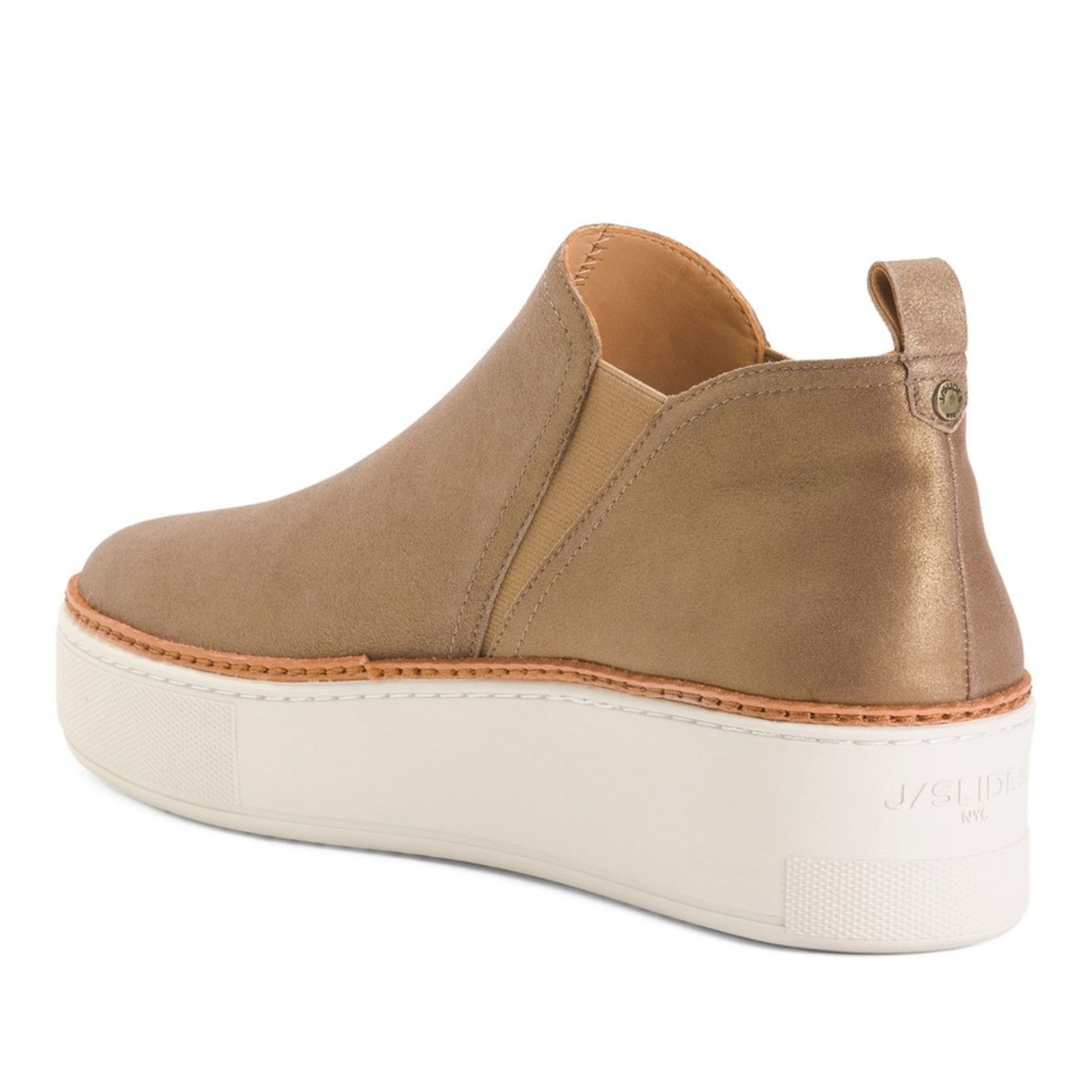 J/Slides 🎉LAST PIECE 🎉JSLIDES Leather Mika Sport Platform High Tops Size US 9 / IT 39 - 2 Thumbnail