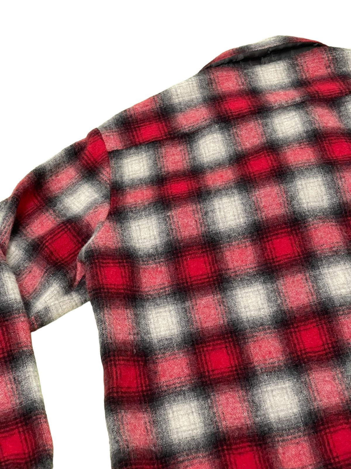 Schott Shadow Plaid Schott Bros Wool Flannel Shirt 5🟩8 Size US M / EU 48-50 / 2 - 15 Thumbnail