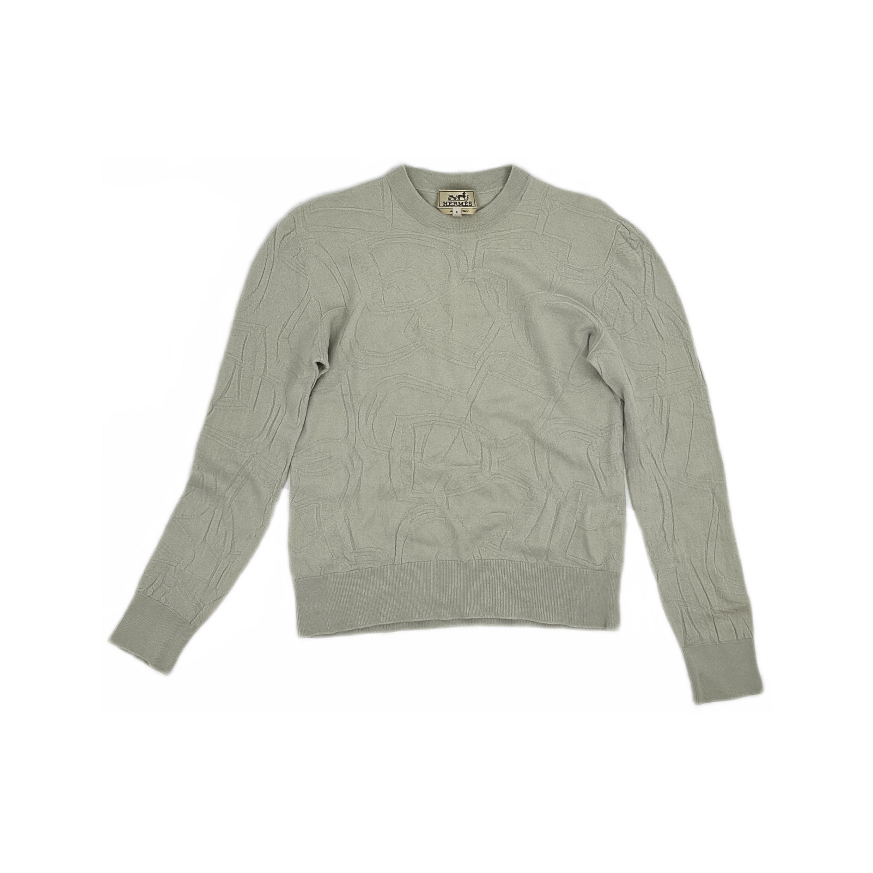 Hermes Hermes Jacquard Knit Sweater Size S Size US S / EU 44-46 / 1 - 1 Thumbnail