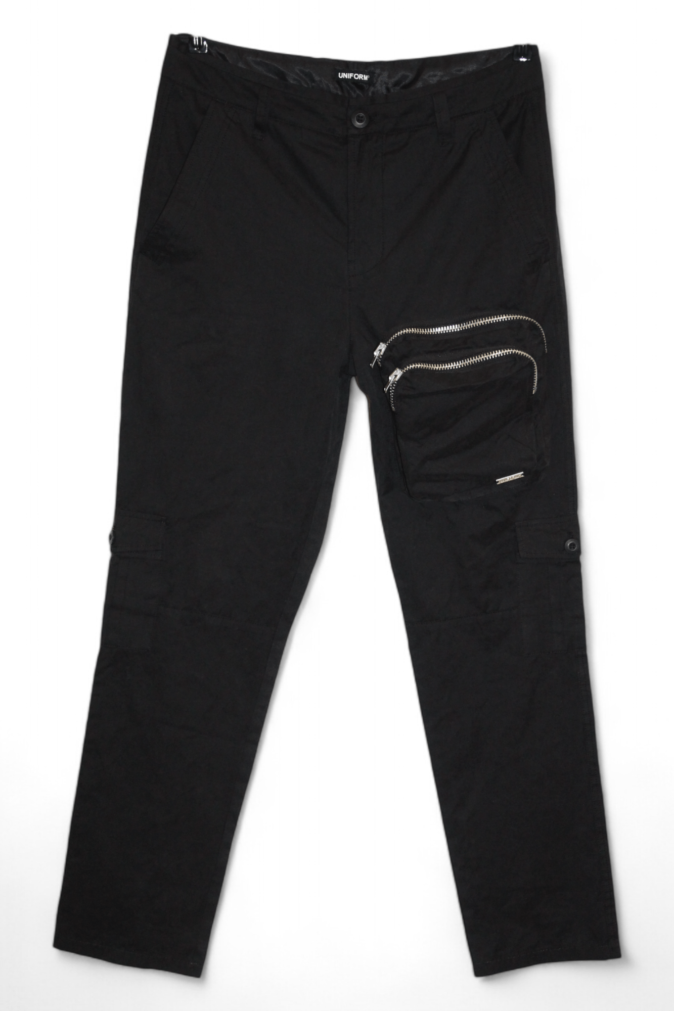 Uniform Studios Y2k🔥Uniform Studios Straight leg Satin Fabric Cargo Pants Size US 32 / EU 48 - 2 Thumbnail