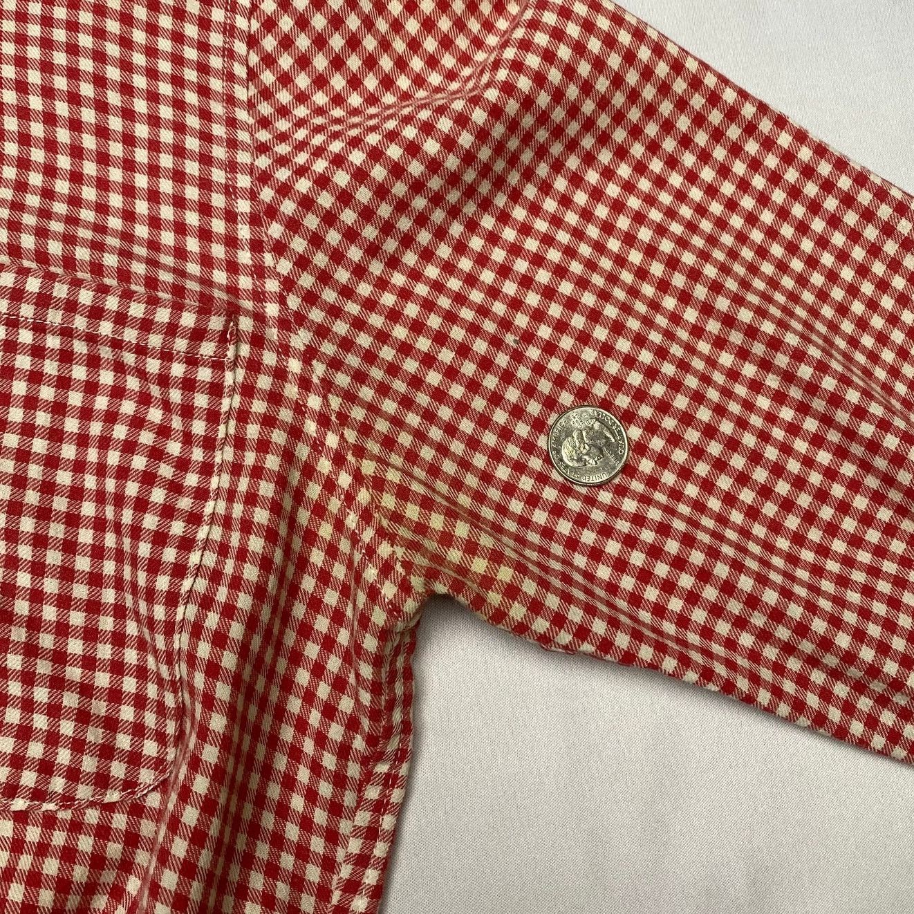 Wolf vs Goat Wolf vs Goat WvG Gingham Check Pocket Button Up Shirt XL Size US XL / EU 56 / 4 - 11 Thumbnail