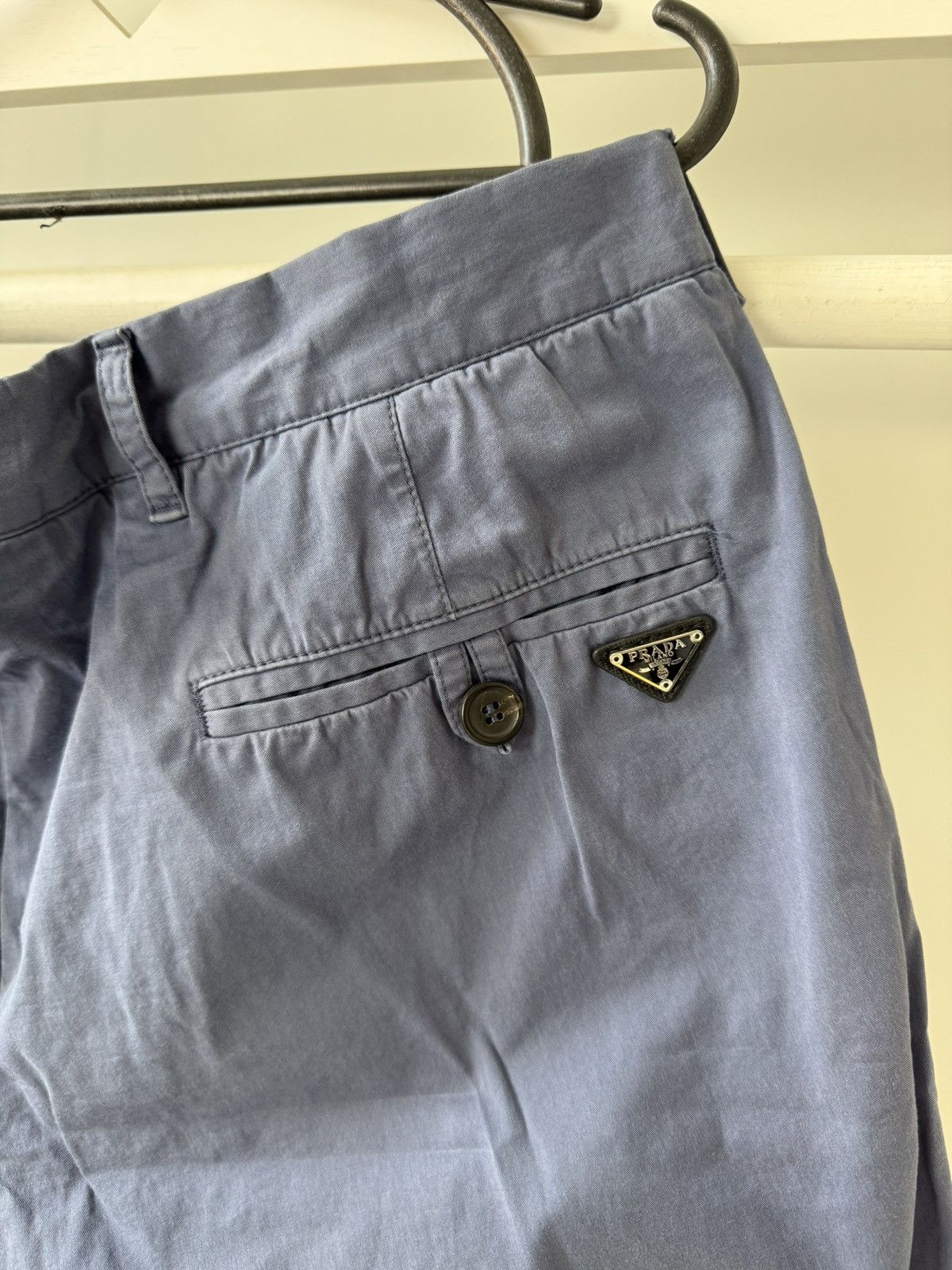 Prada Prada Metal Logo Pants Size US 36 / EU 52 - 2 Thumbnail