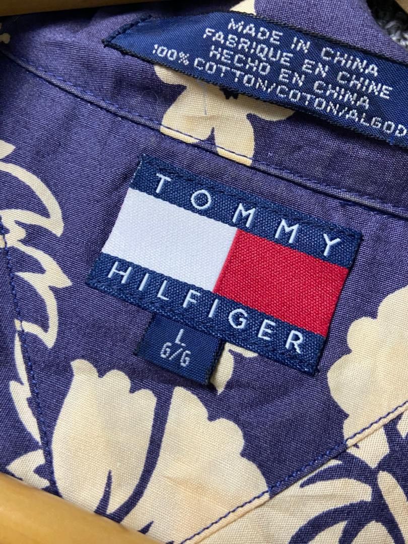 Tommy Hilfiger Tommy Hilfiger Floral Hawaiian Shirt (186) Size US L / EU 52-54 / 3 - 4 Thumbnail