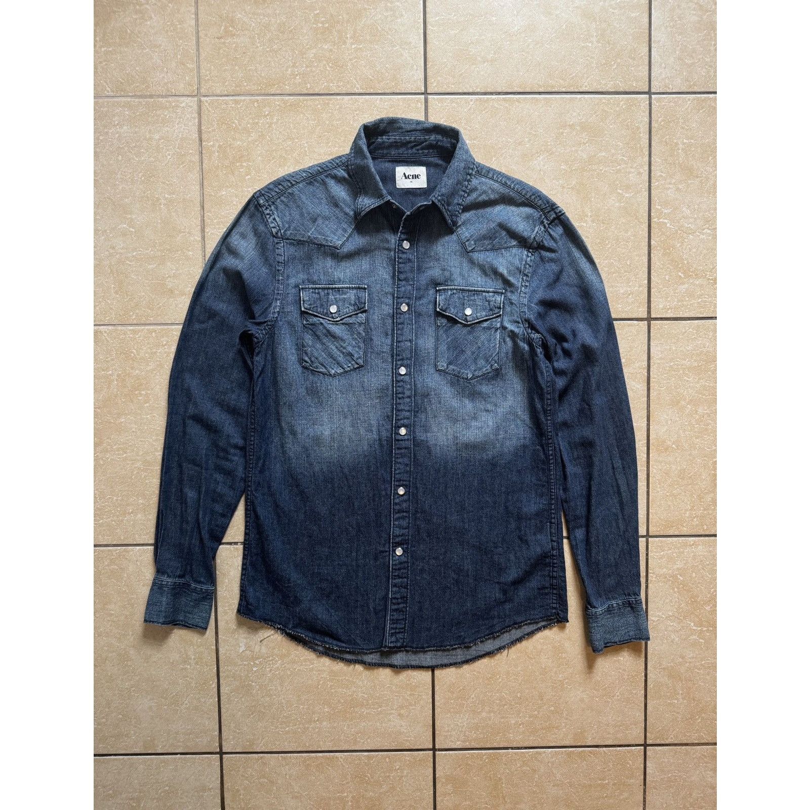 Acne Studios Vintage Acne Studios Denim Texas AW11 Shirt Size US S / EU 44-46 / 1 - 3 Thumbnail