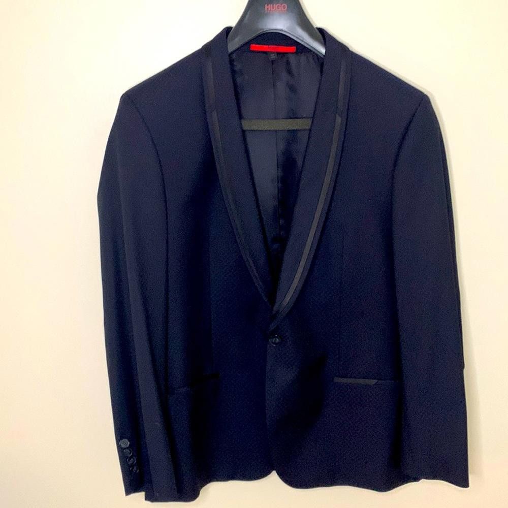 Hugo HUGO - Skinny Arlens/Hettin Tux - 42R (tailored) -100% Wool Size 42R - 2 Thumbnail