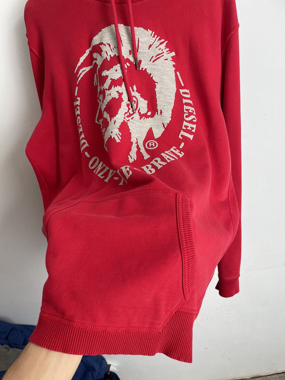 Diesel Vintage 90s Diesel Hoodie Logo Size US L / EU 52-54 / 3 - 3 Thumbnail