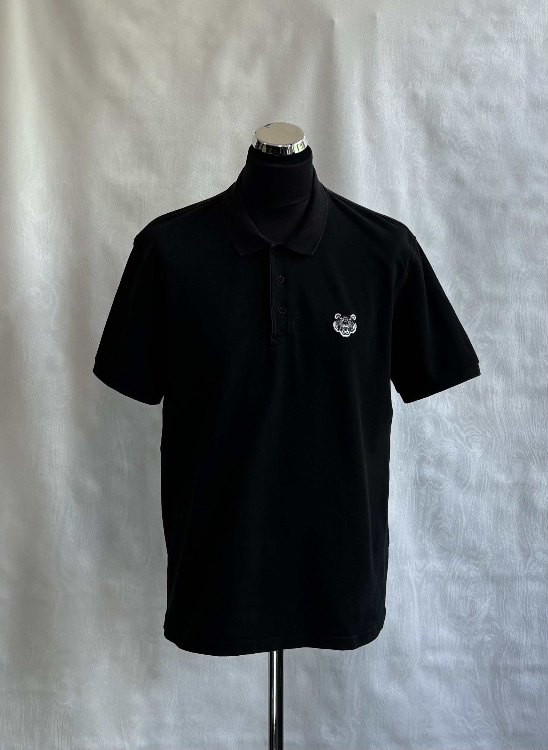 Kenzo Kenzo Happy Tiger Black Polo Size. XL Size US XL / EU 56 / 4 - 1 Thumbnail
