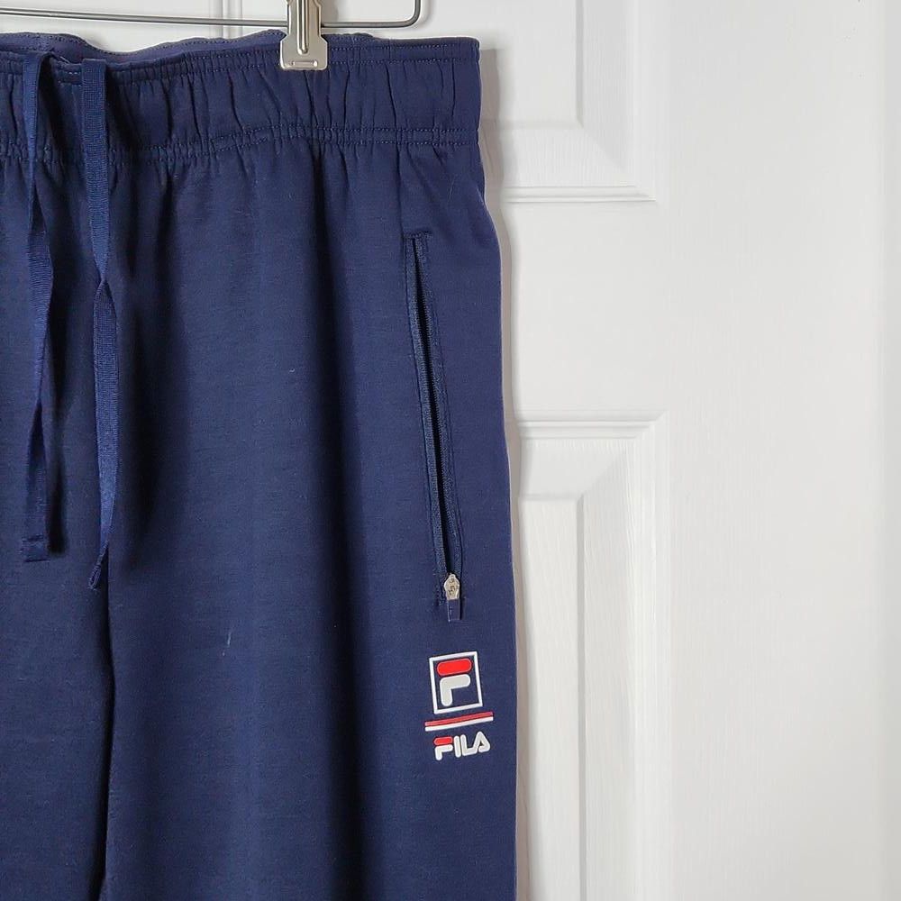 Fila Fila Athletic Jogging Pants Men’s Medium – Navy Blue Gym Size US 32 / EU 48 - 3 Thumbnail