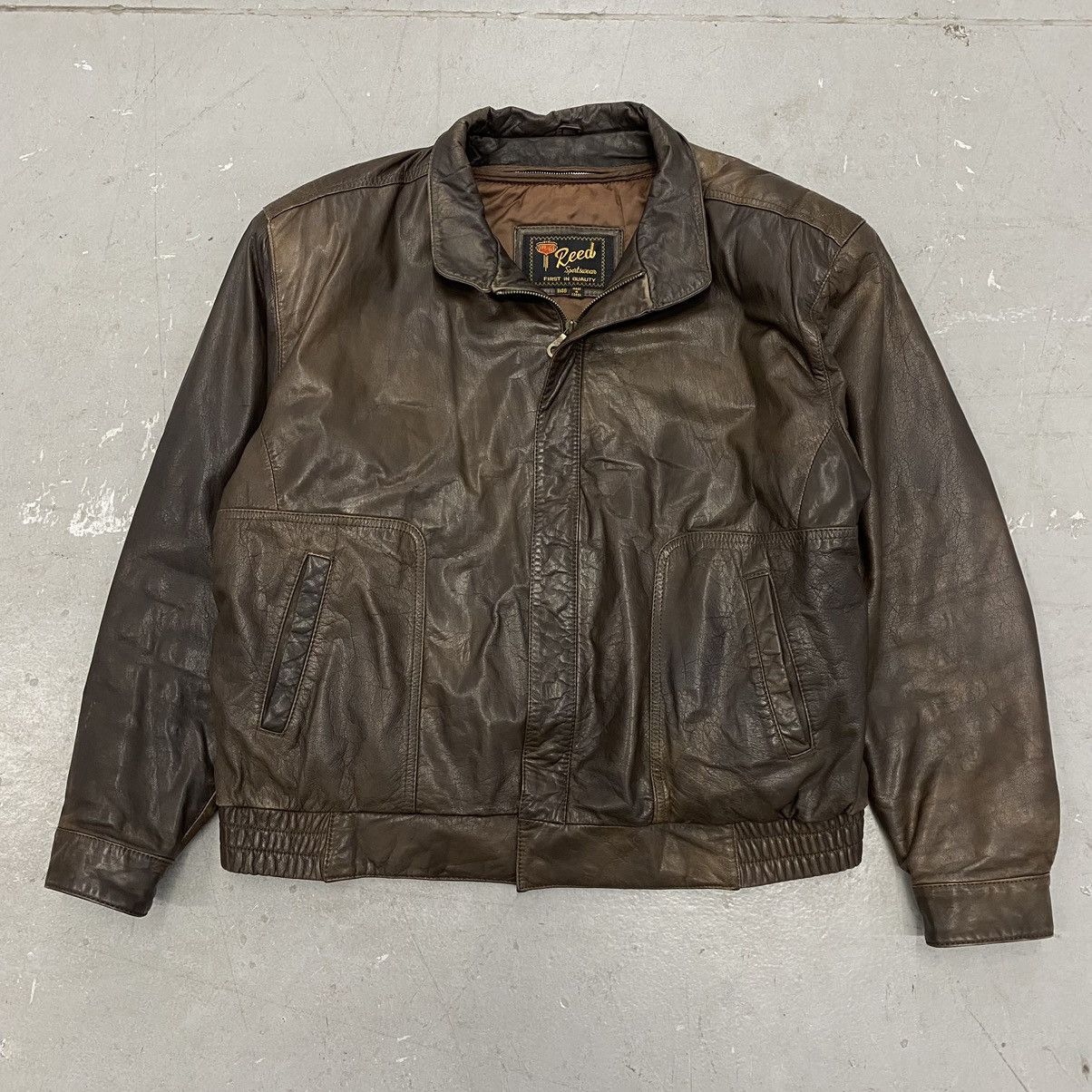 Men’s Vintage 80’s Reed Leather online Bomber