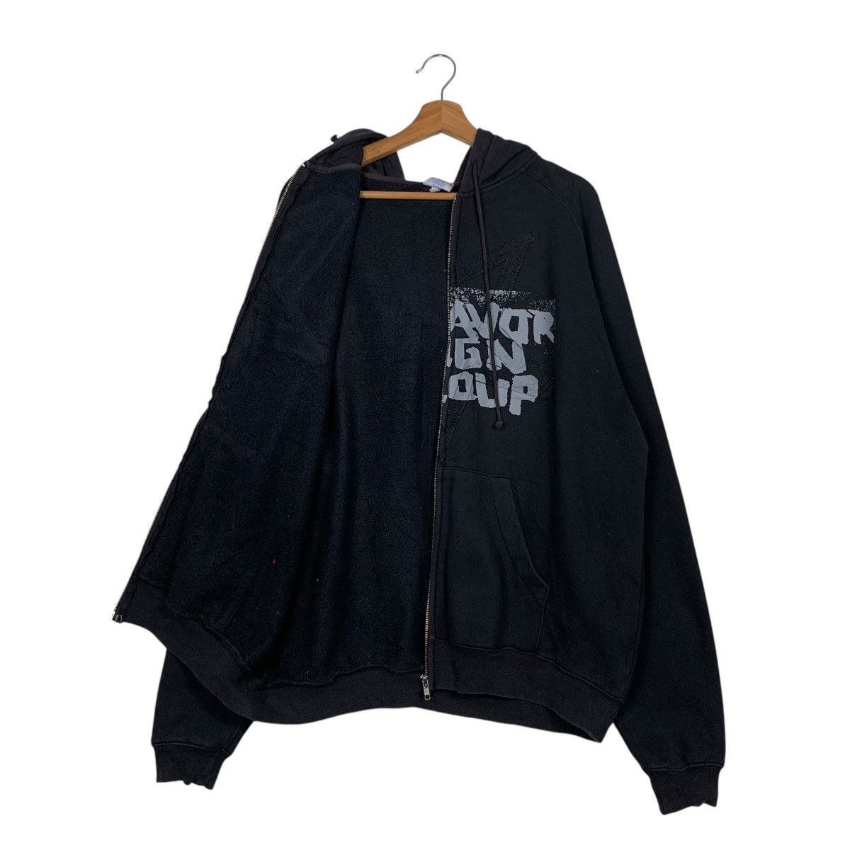 Japanese Brand ENDEAVOR Design Group Big Logo Zipper Hoodies #1725-C76 Size US L / EU 52-54 / 3 - 11 Thumbnail