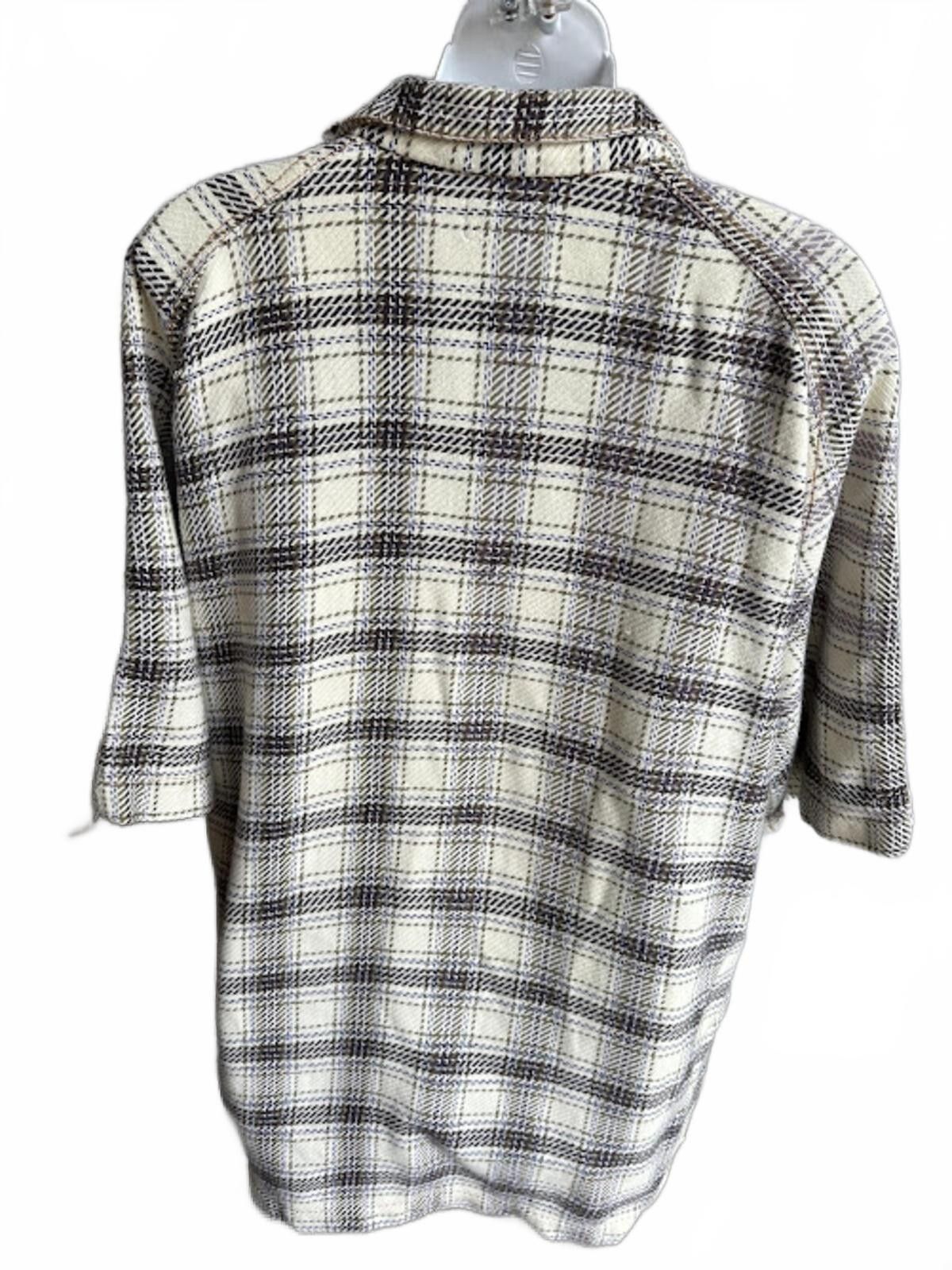 Quicksilver Quiksilver Plaid Button Shirt M Cotton Size US M / EU 48-50 / 2 - 2 Thumbnail