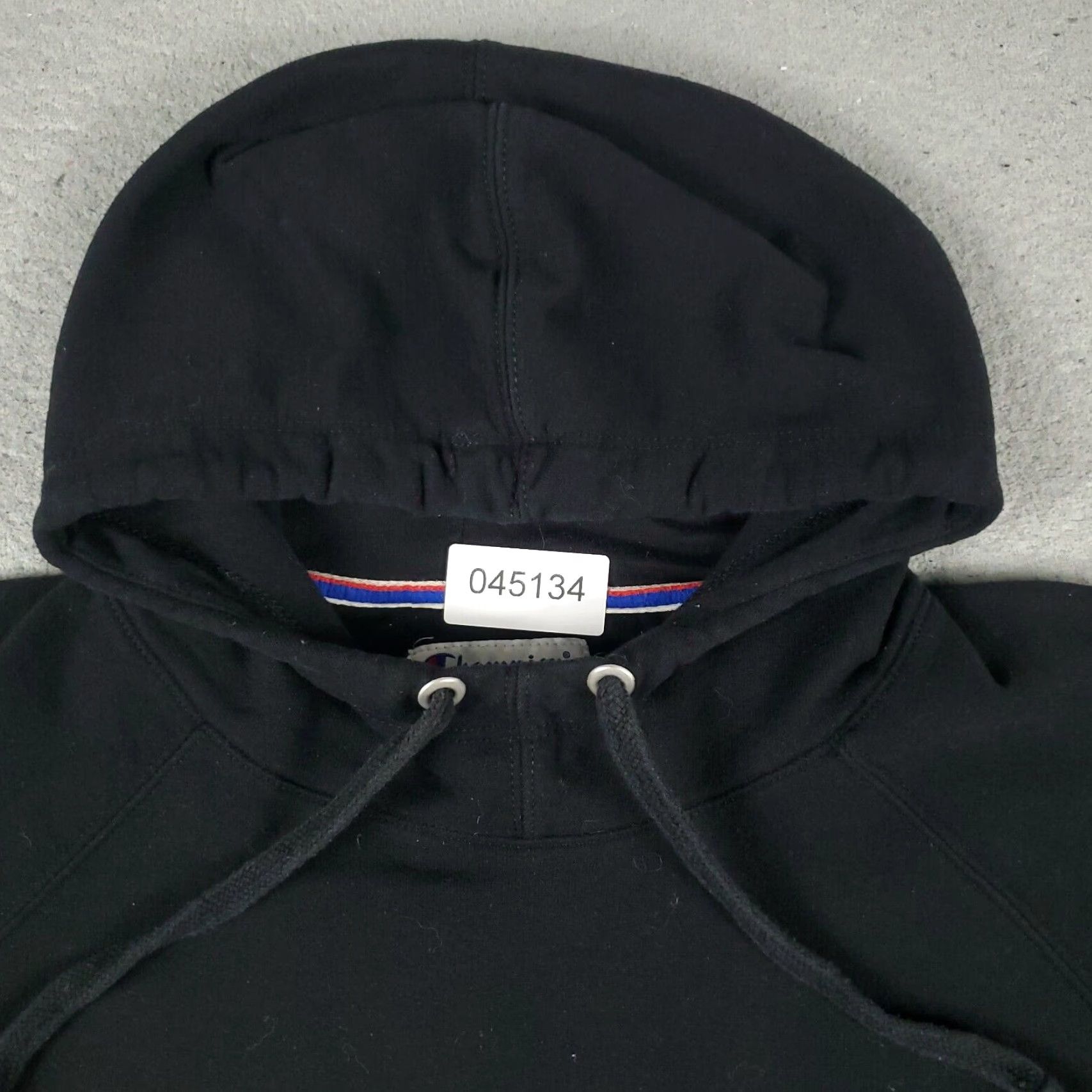 Champion VINTAGE Champion Hoodie Women’s 1X Casual Pullover Black Knit Sweatshirt All Seasons Size XL / US 12-14 / IT 48-50 - 2 Thumbnail