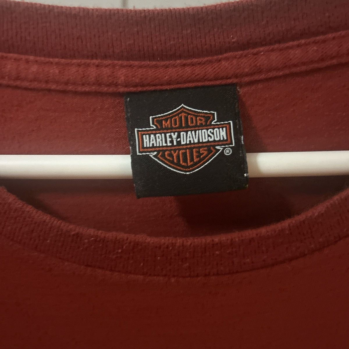 Harley Davidson Red Harley Davidson thunder tower t-shirt Size US XL / EU 56 / 4 - 4 Thumbnail