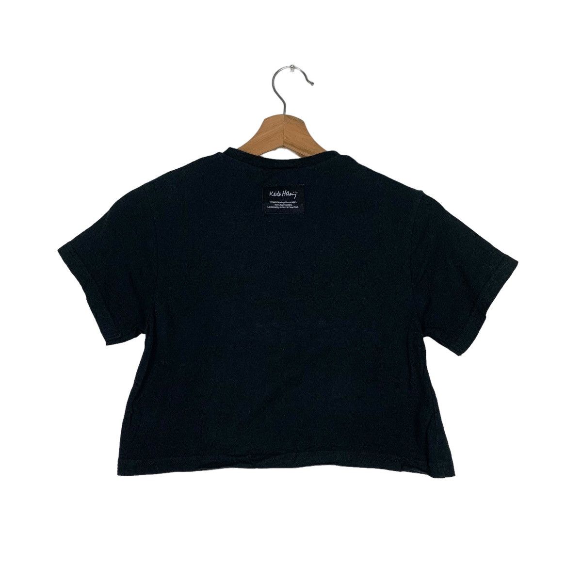 Keith Haring Keith Haring Big Logo Crop Tees #0213-C10 Size XS / US 0-2 / IT 36-38 - 8 Thumbnail