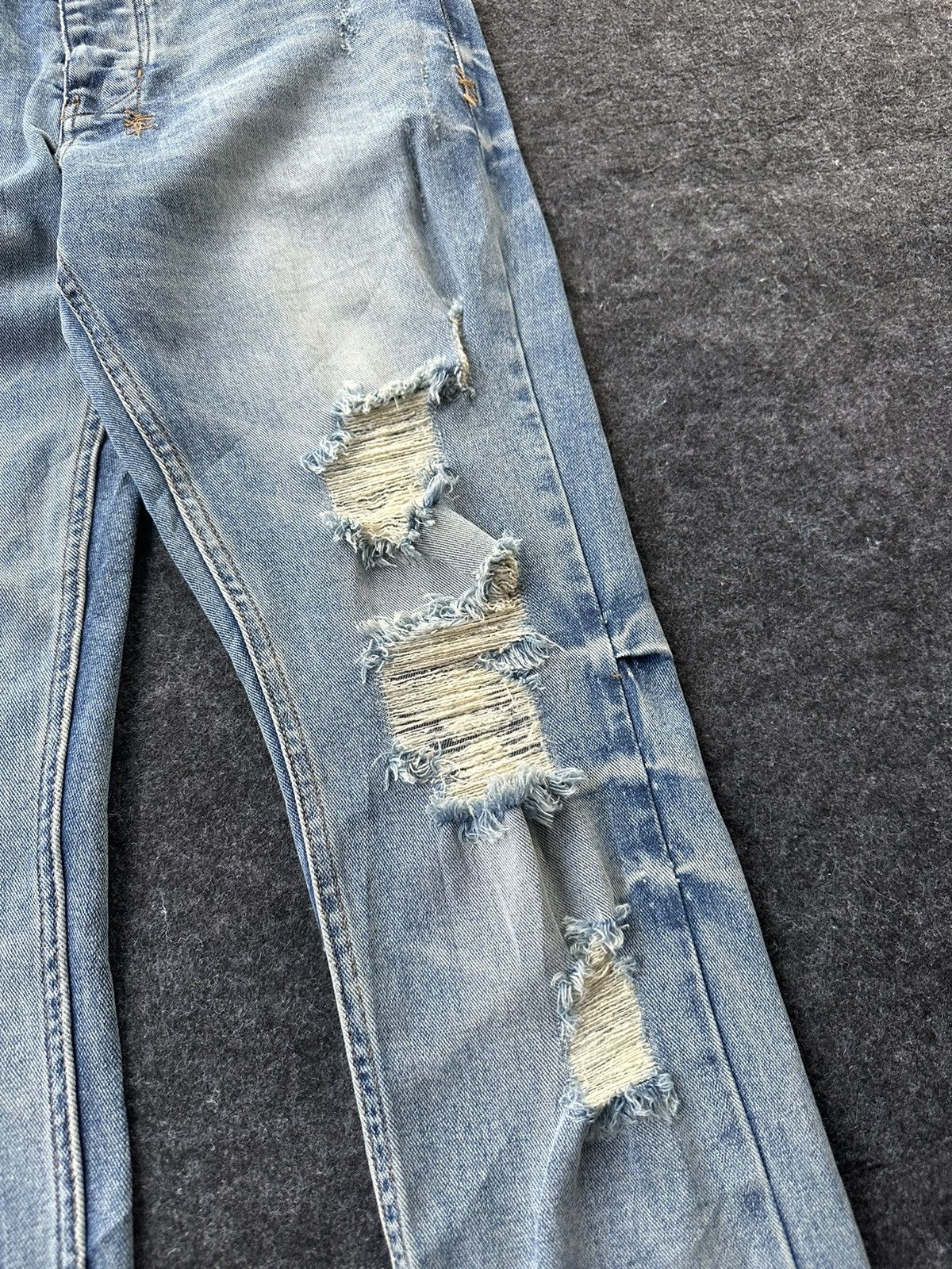 Ksubi Ksubi Skinny Stretchable Distressed Slim Denim 32x32 D378 Size US 32 / EU 48 - 8 Thumbnail