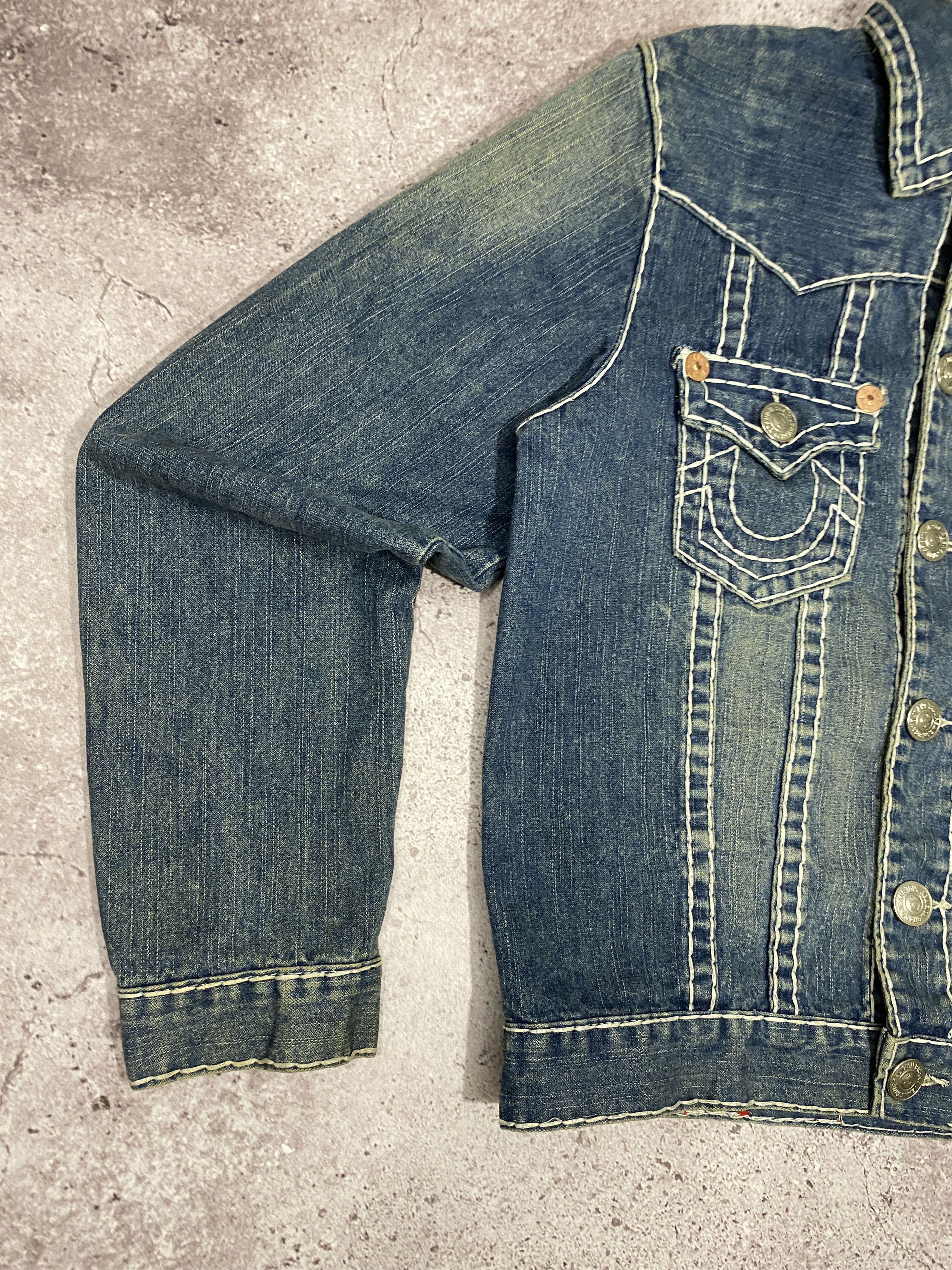 Clothing True Religion Jimmy Super T Denim Jacket Authentic True