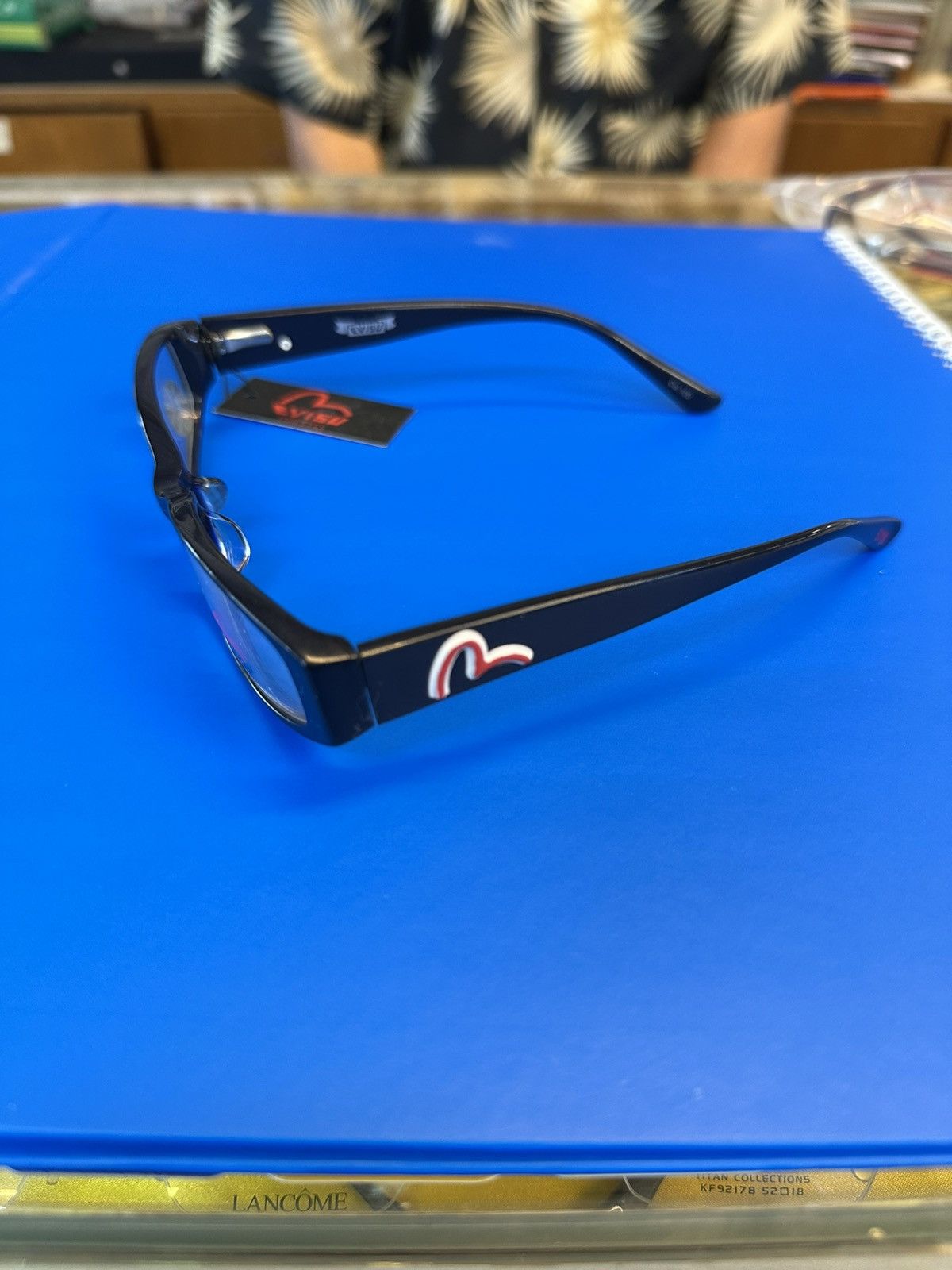 Evisu RARE Y2K Evisu Japan EVH-8260 52 🛑 16-135✔️Frames ONLY✔️ Size ONE SIZE - 2 Thumbnail