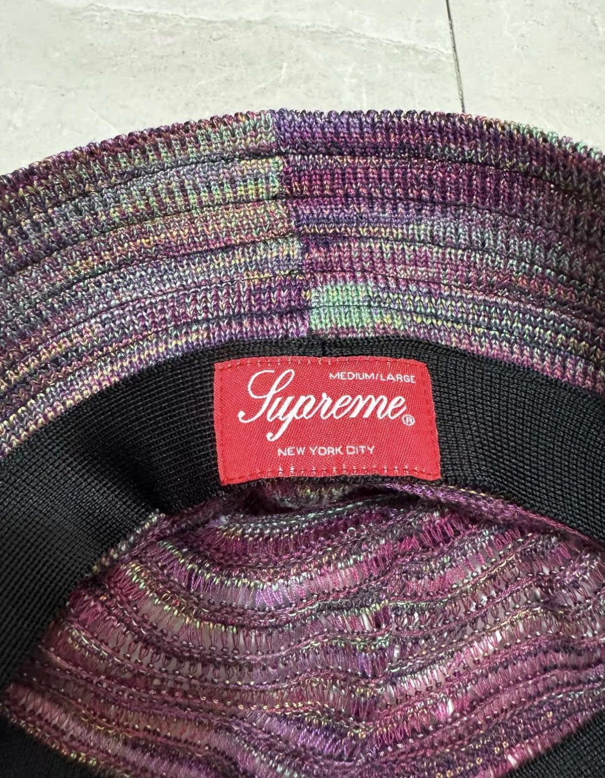 Supreme Supreme SS25 Week 3 Open Knit Crusher J34 Size ONE SIZE - 3 Thumbnail