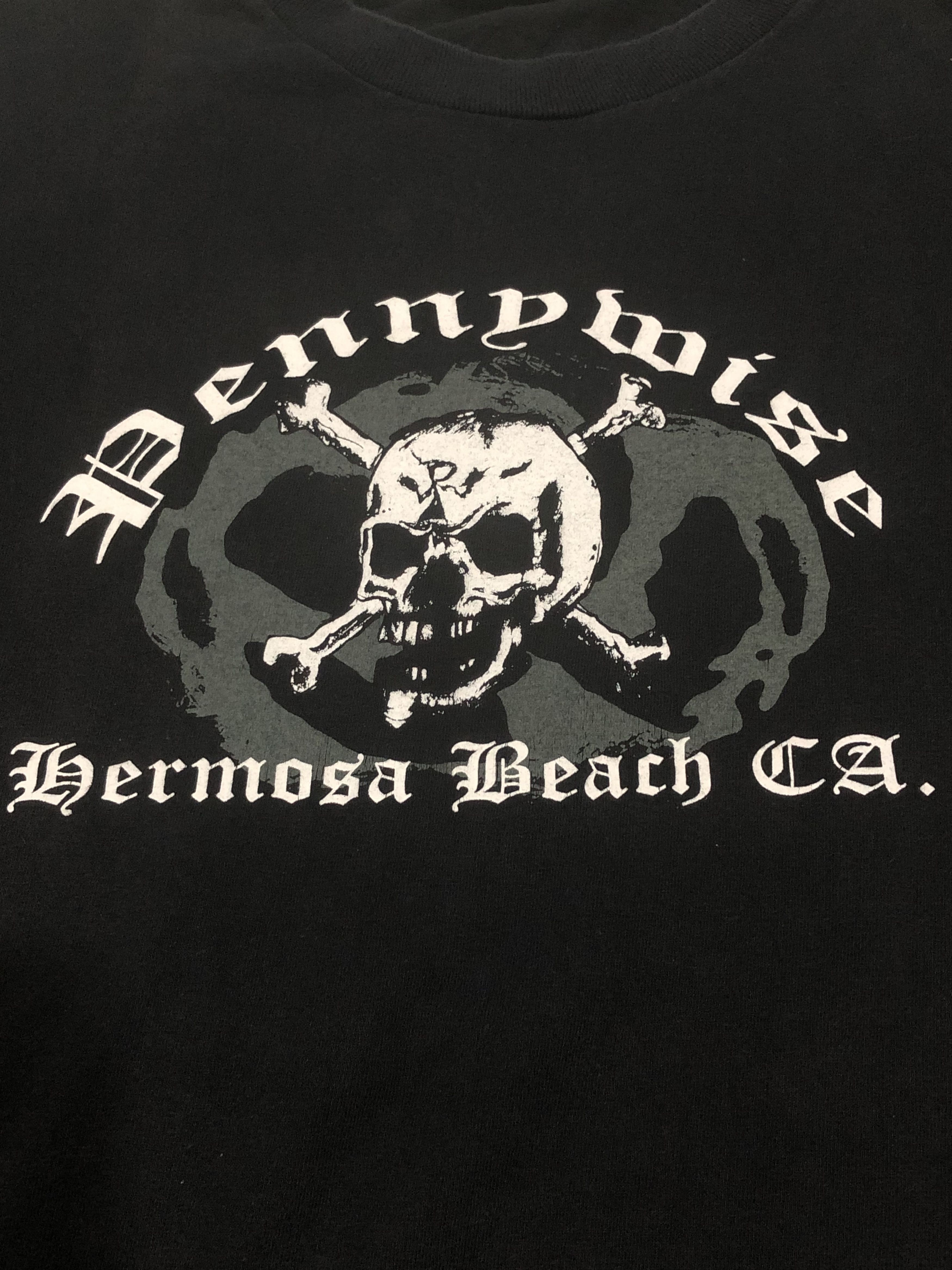 Band Tees × Vintage Vintage American Punk Rock Band Pennywise Black Tees Size US XL / EU 56 / 4 - 3 Thumbnail