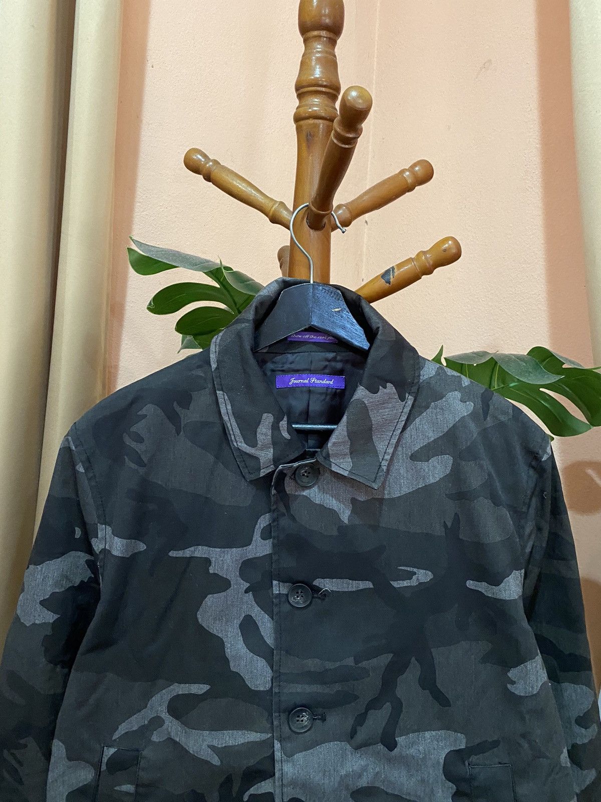 Journal Standard Journal Standard Camo Trench Coat – Japanese Streetwear Size US L / EU 52-54 / 3 - 8 Thumbnail