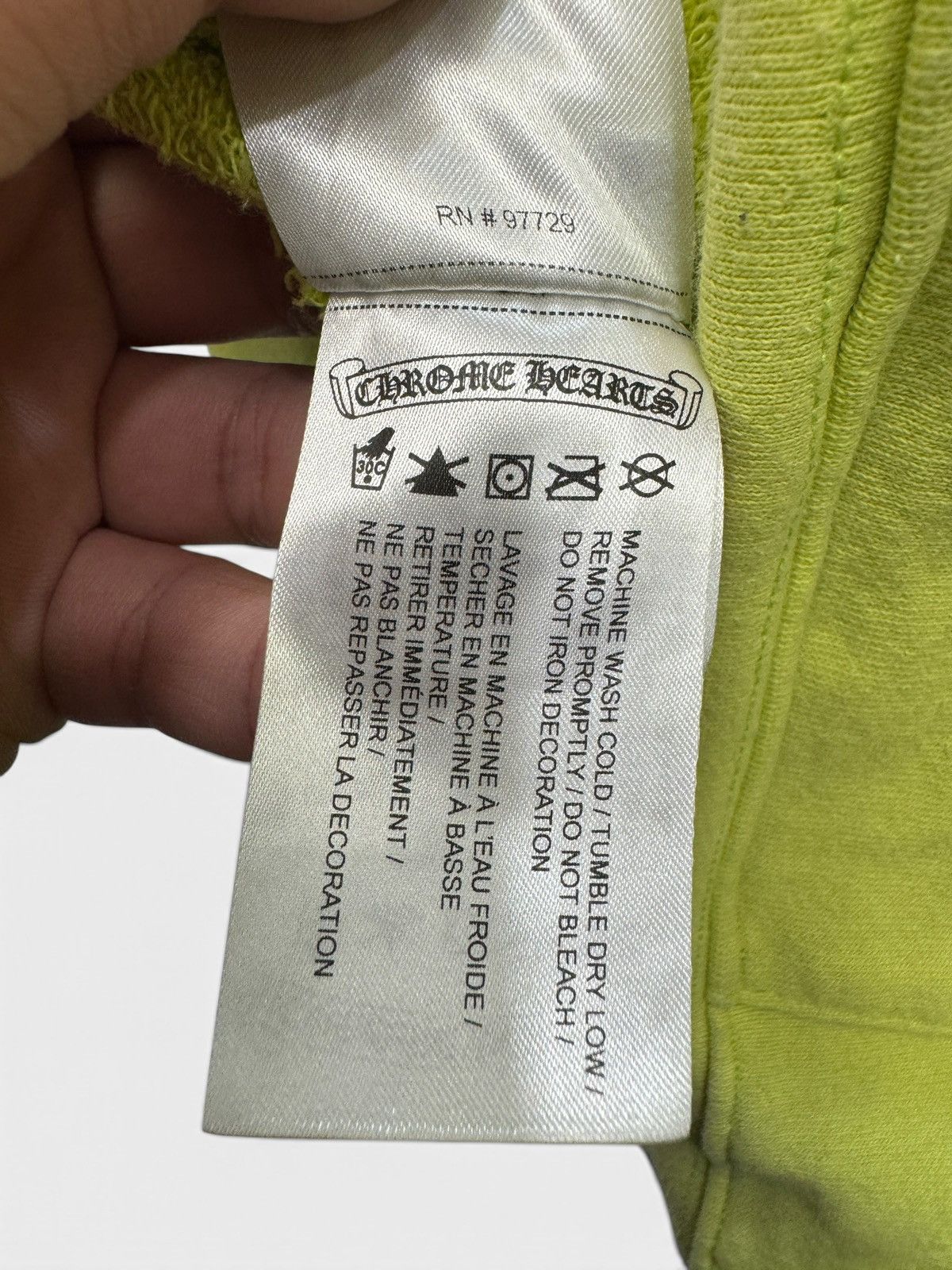 Chrome Hearts Chrome Hearts Matty Boy Yellow Link Hoodie Size US M / EU 48-50 / 2 - 14 Thumbnail